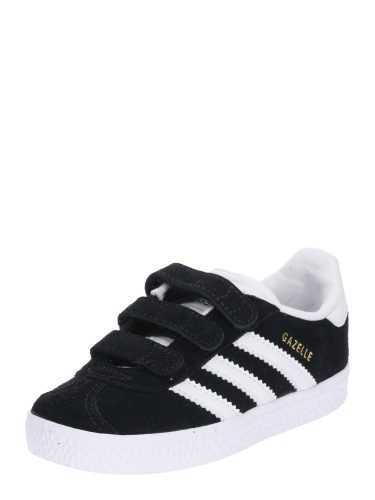 ADIDAS ORIGINALS Sportcipő 'Gazelle'  fehér / fekete / arany