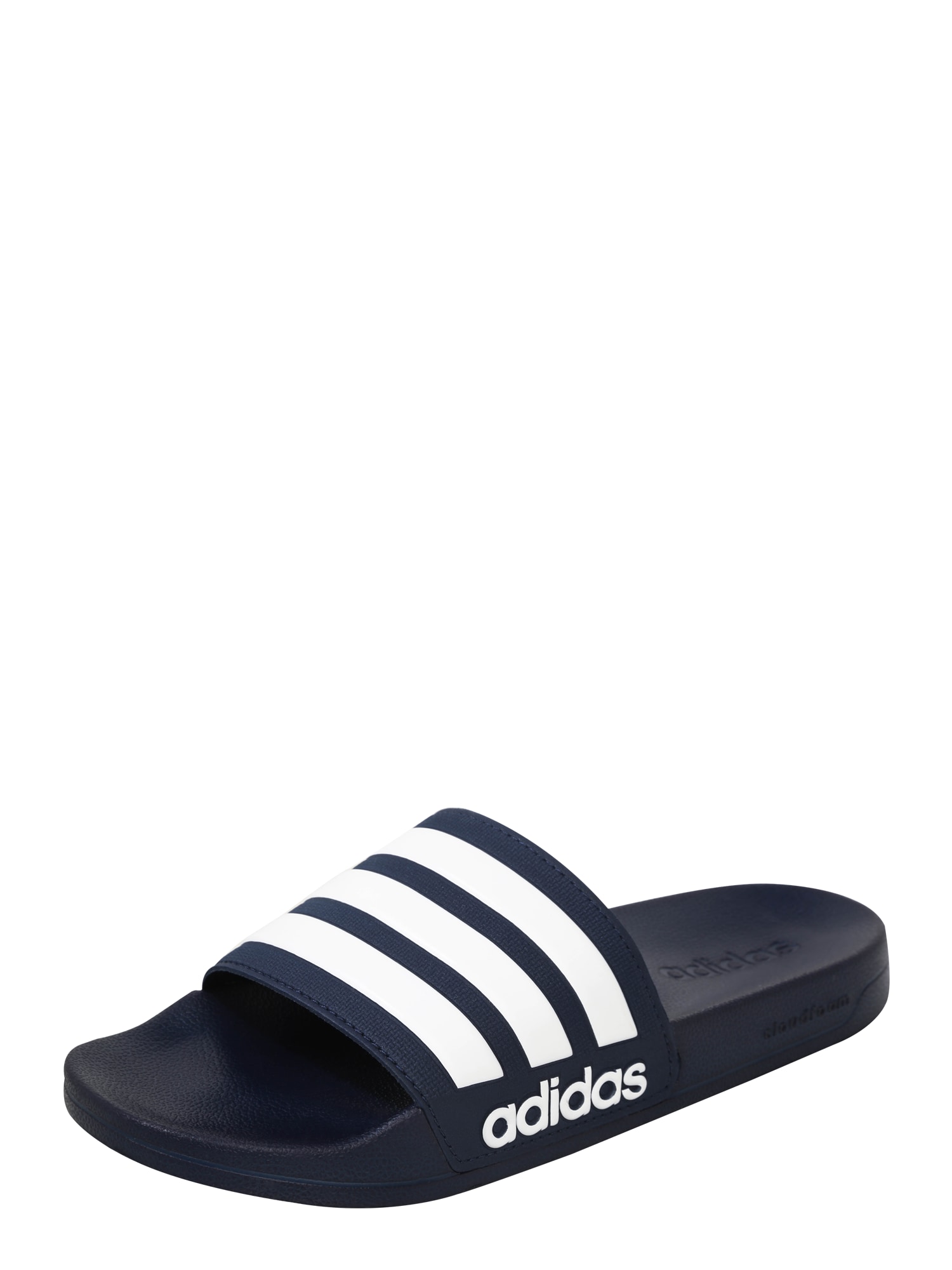 ADIDAS PERFORMANCE Strandcipő 'Adilette'  fehér / sötétkék