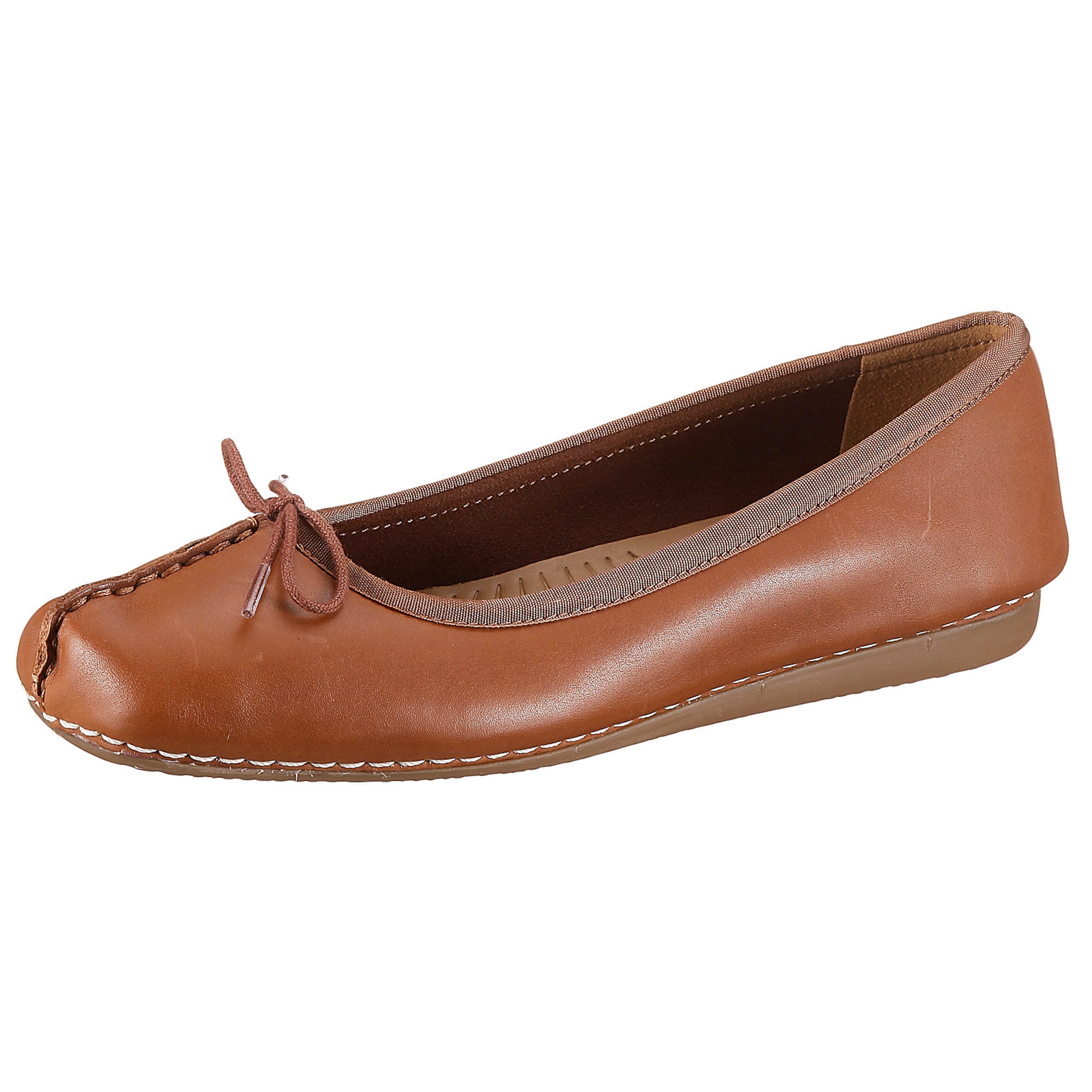 CLARKS Balerina 'Ice'  barna