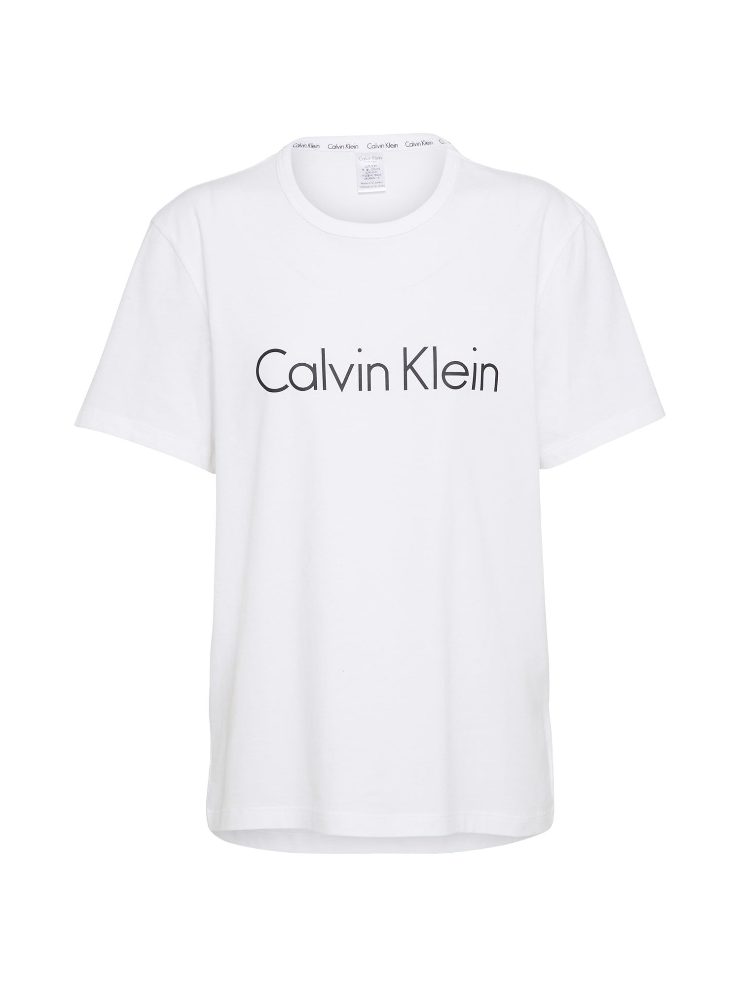 Calvin Klein Póló  fekete / fehér