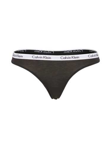 Calvin Klein Underwear String bugyik 'CAROUSEL'  fekete