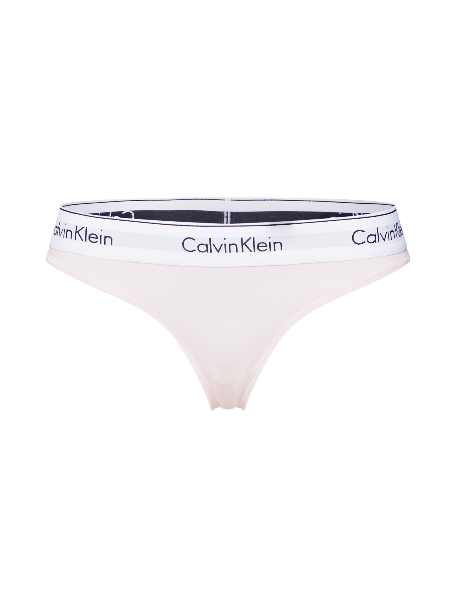 Calvin Klein Underwear String bugyik 'Nymphs'  púder / fehér / fekete