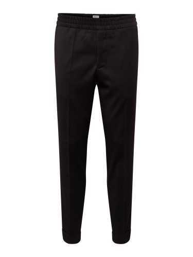 Filippa K Ráncos nadrág 'M. Terry Gabardine Cropped Trouser'  fekete