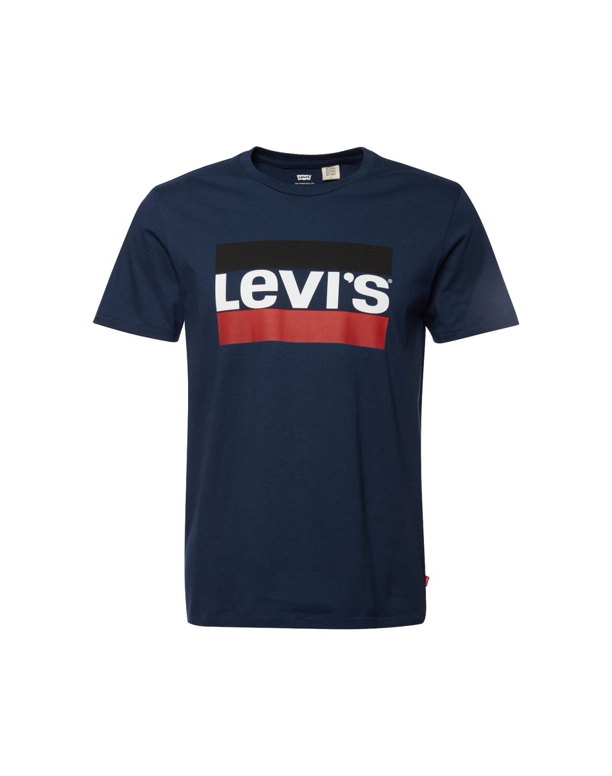 LEVI'S Póló  tengerészkék / piros / fekete / fehér