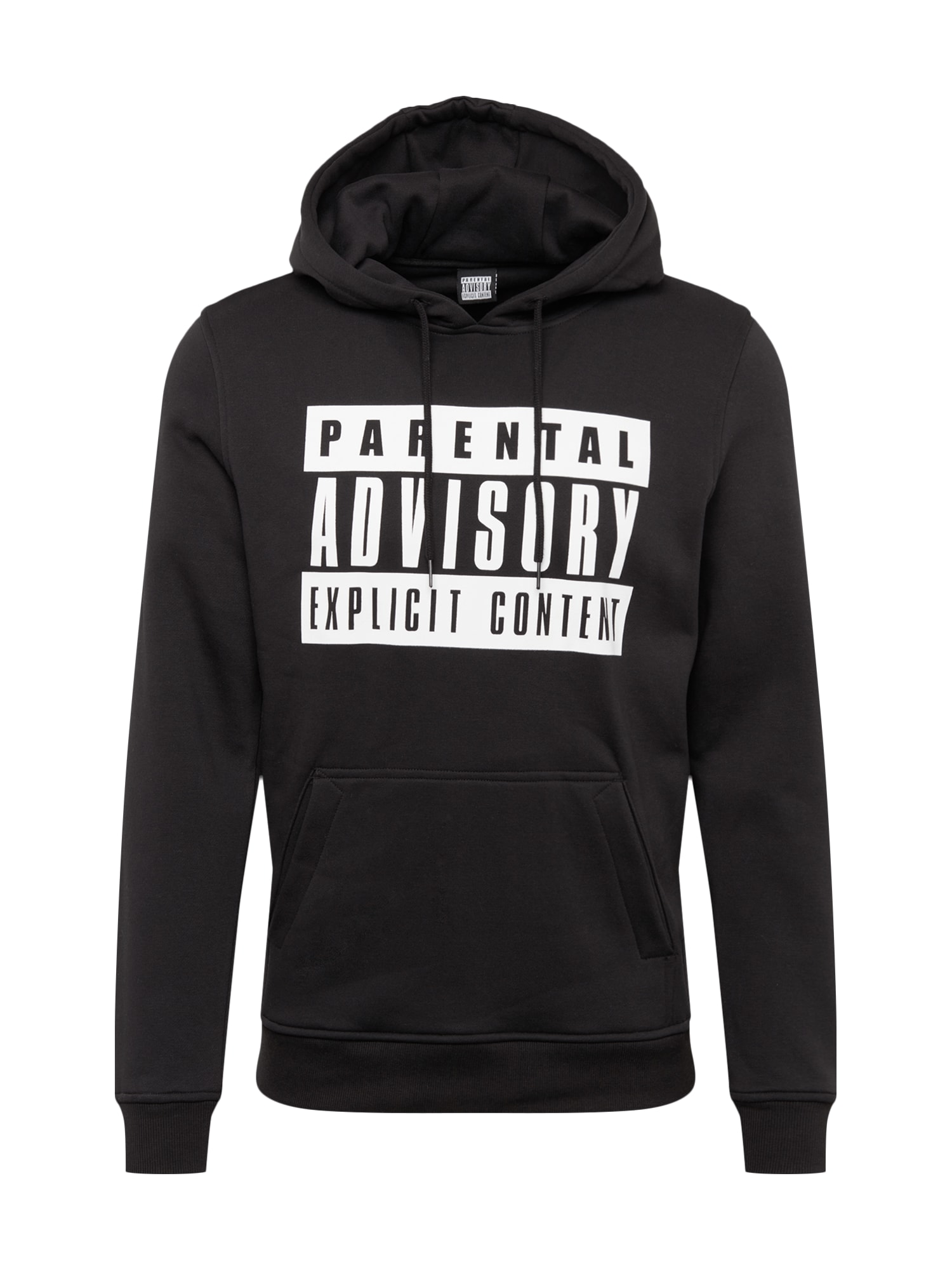 Mister Tee Tréning póló 'Parental Advisory'  fekete / fehér