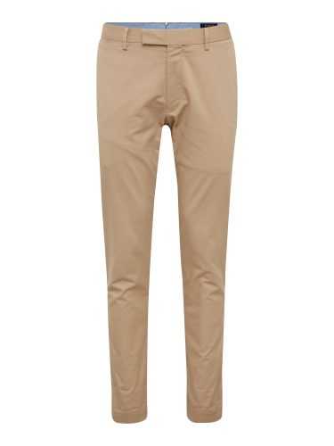 Polo Ralph Lauren Chino nadrág 'SLFHDNP-FLAT-PANT'  világos bézs