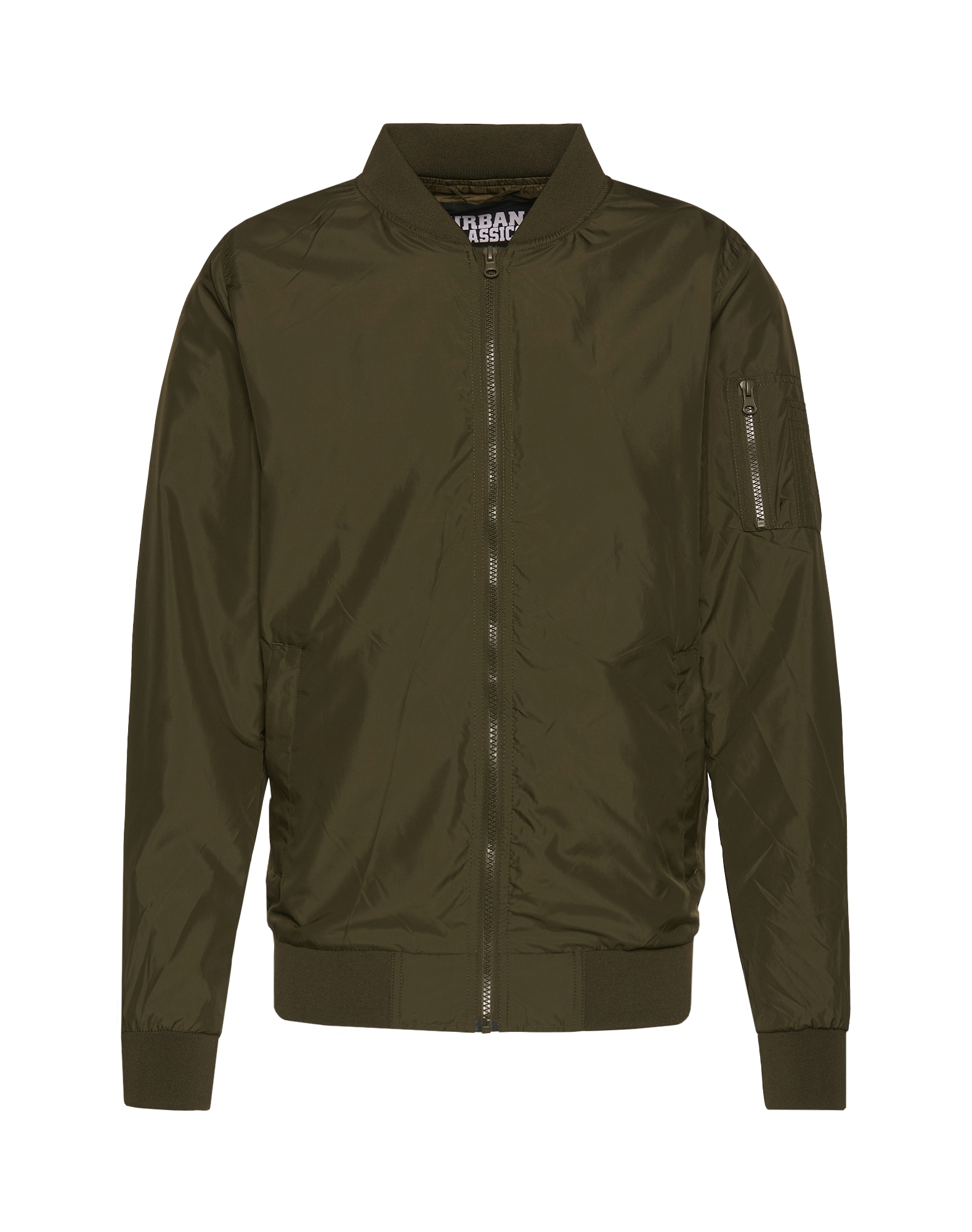 Urban Classics Átmeneti dzseki 'Light Bomber Jacket'  olíva