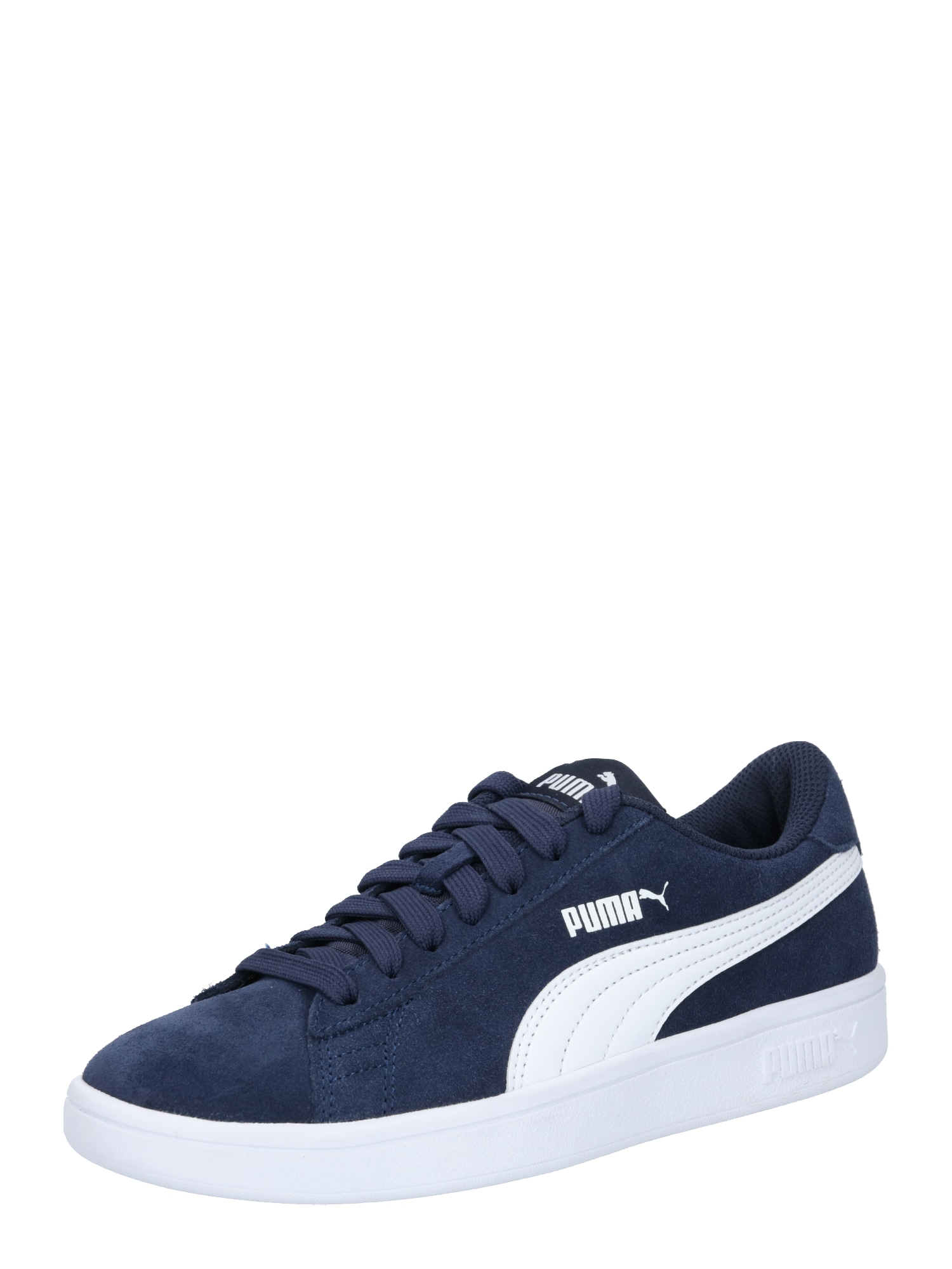 PUMA Sportcipő 'Smash V2 SD'  fehér / tengerészkék