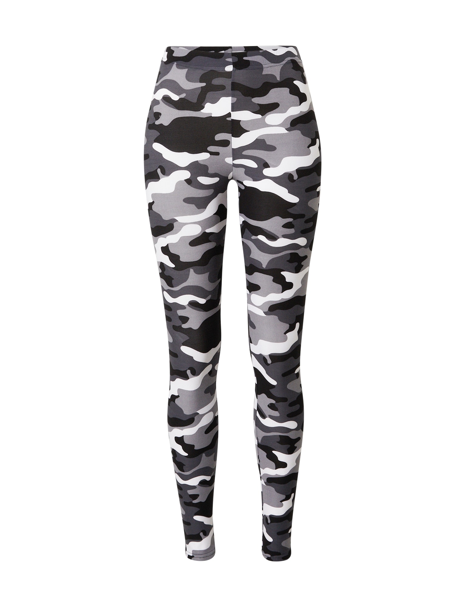 Urban Classics Leggings  szürke / fehér / fekete