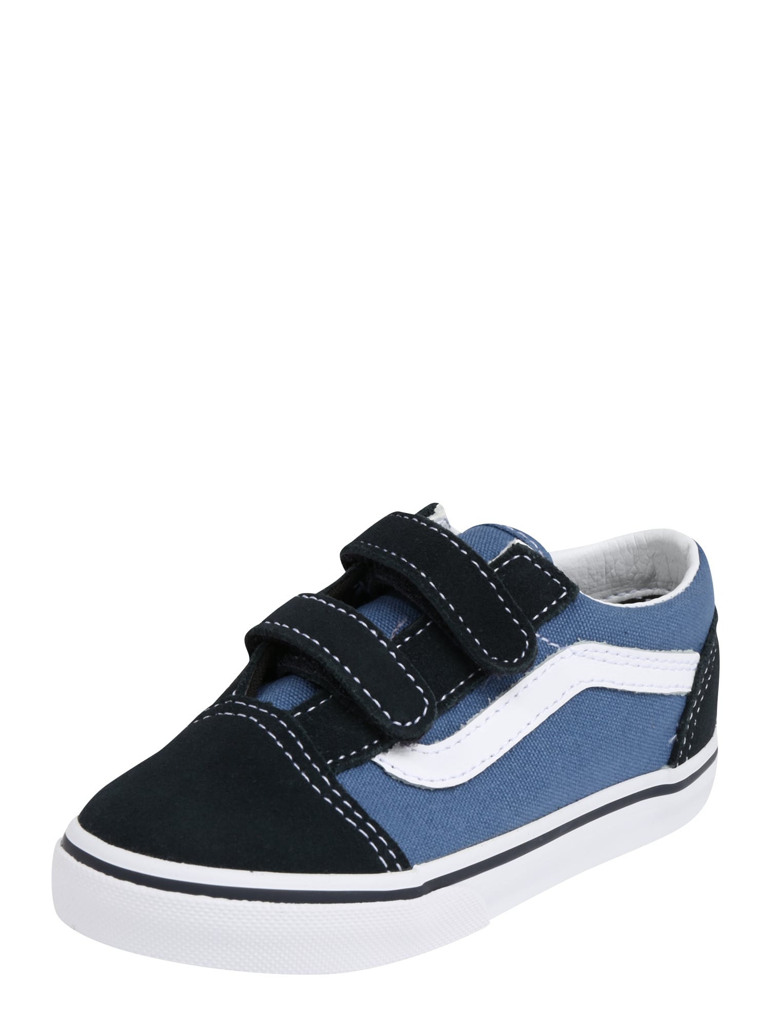 VANS Sportcipő 'Old Skool'  fehér / tengerészkék / világoskék