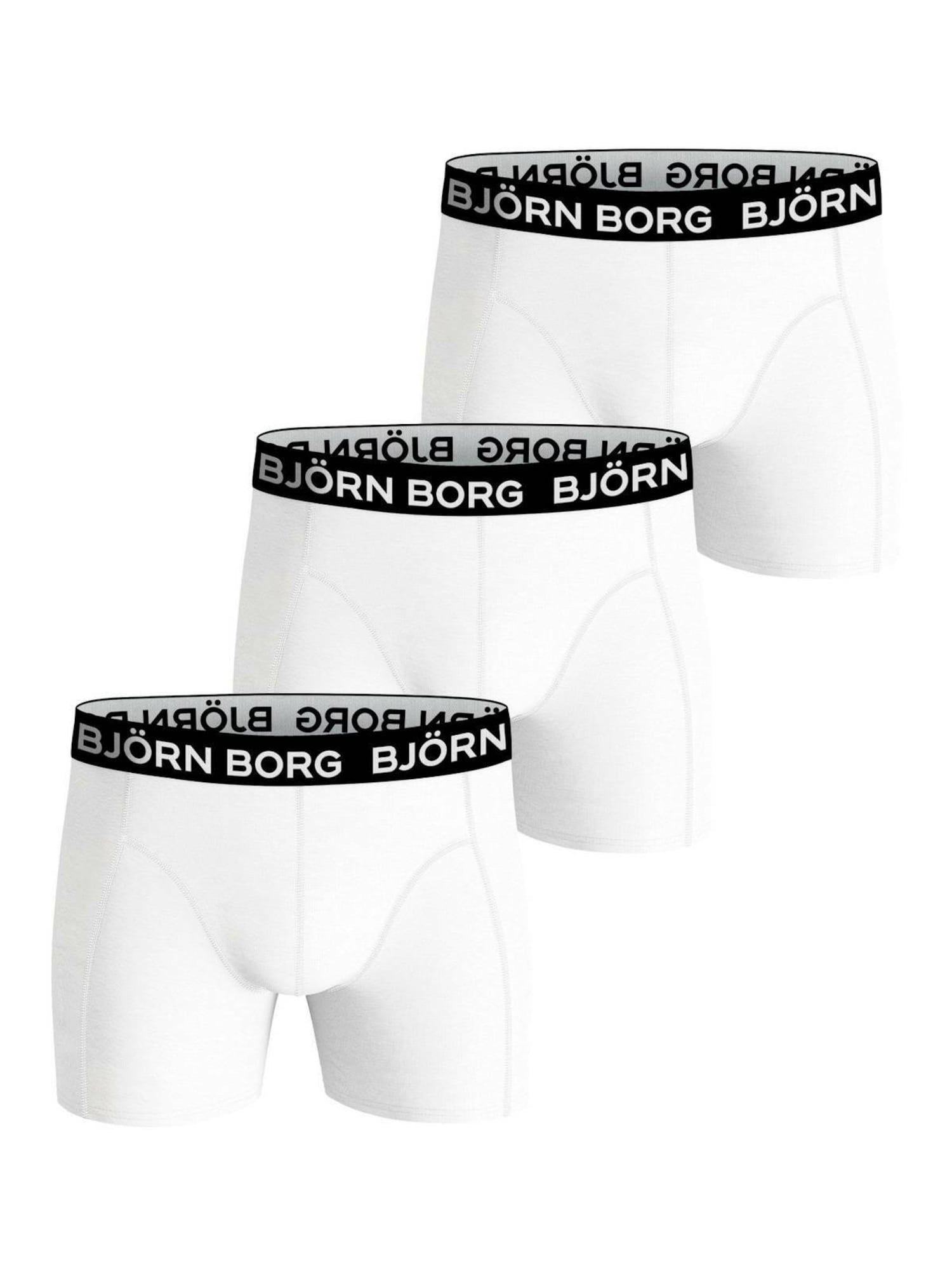 BJÖRN BORG Boxeralsók  fehér / fekete