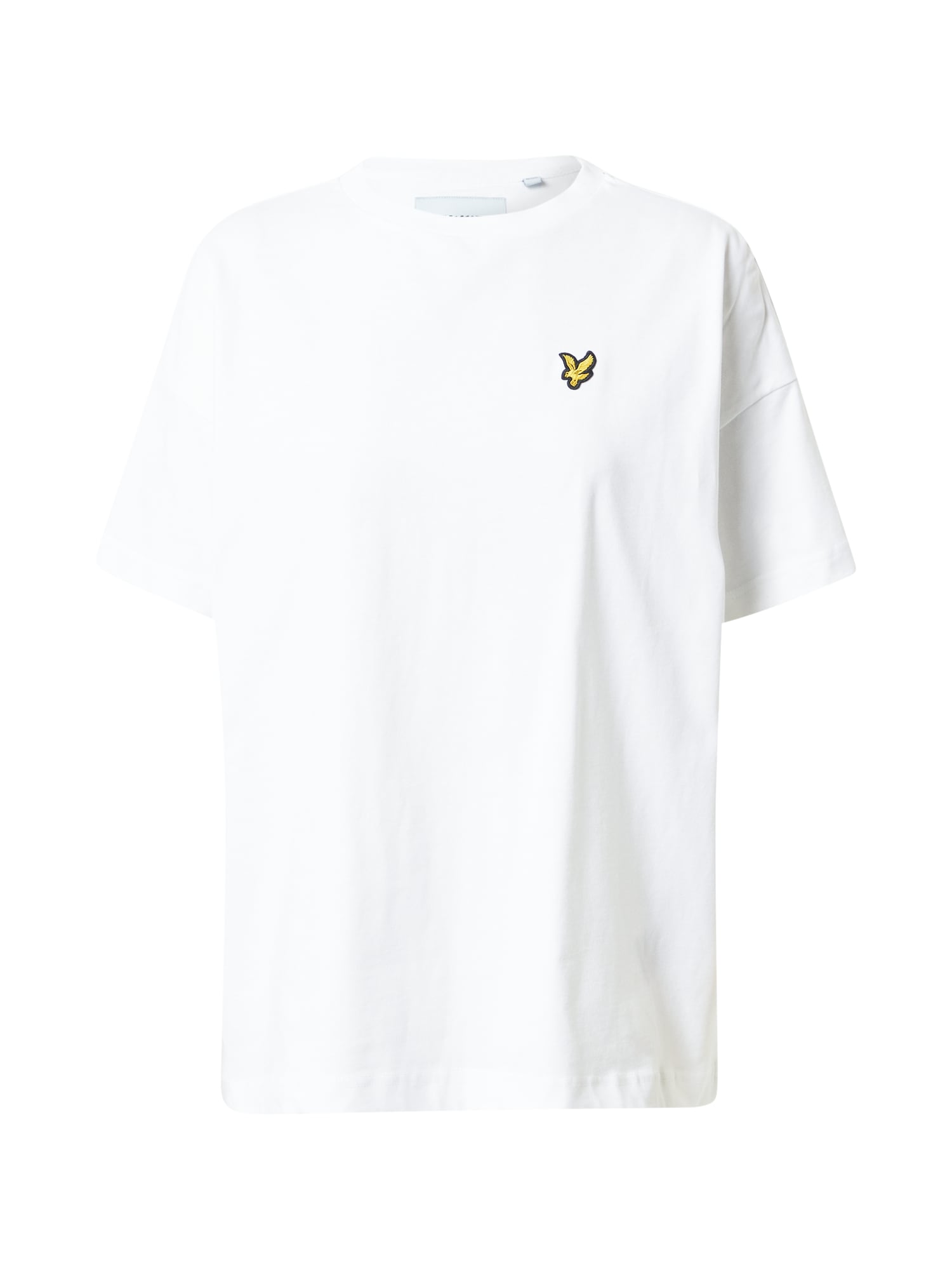 Lyle & Scott Póló  fehér / aranysárga / fekete