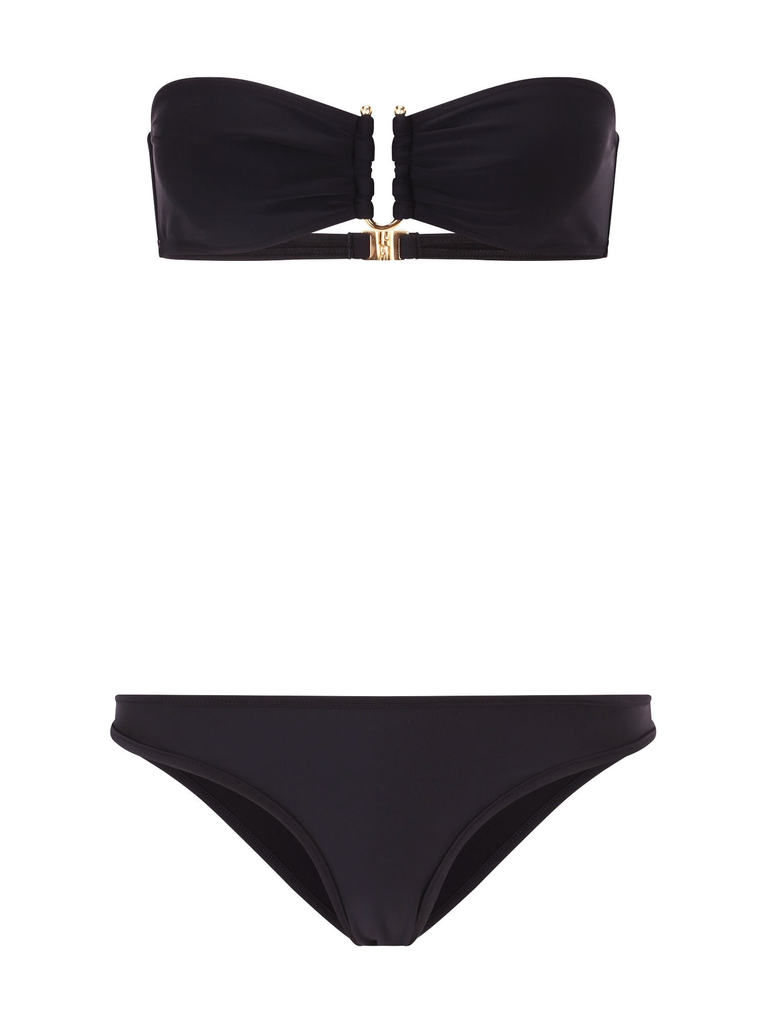 Zadig & Voltaire Bikini 'BRASSIERE'  fekete / arany