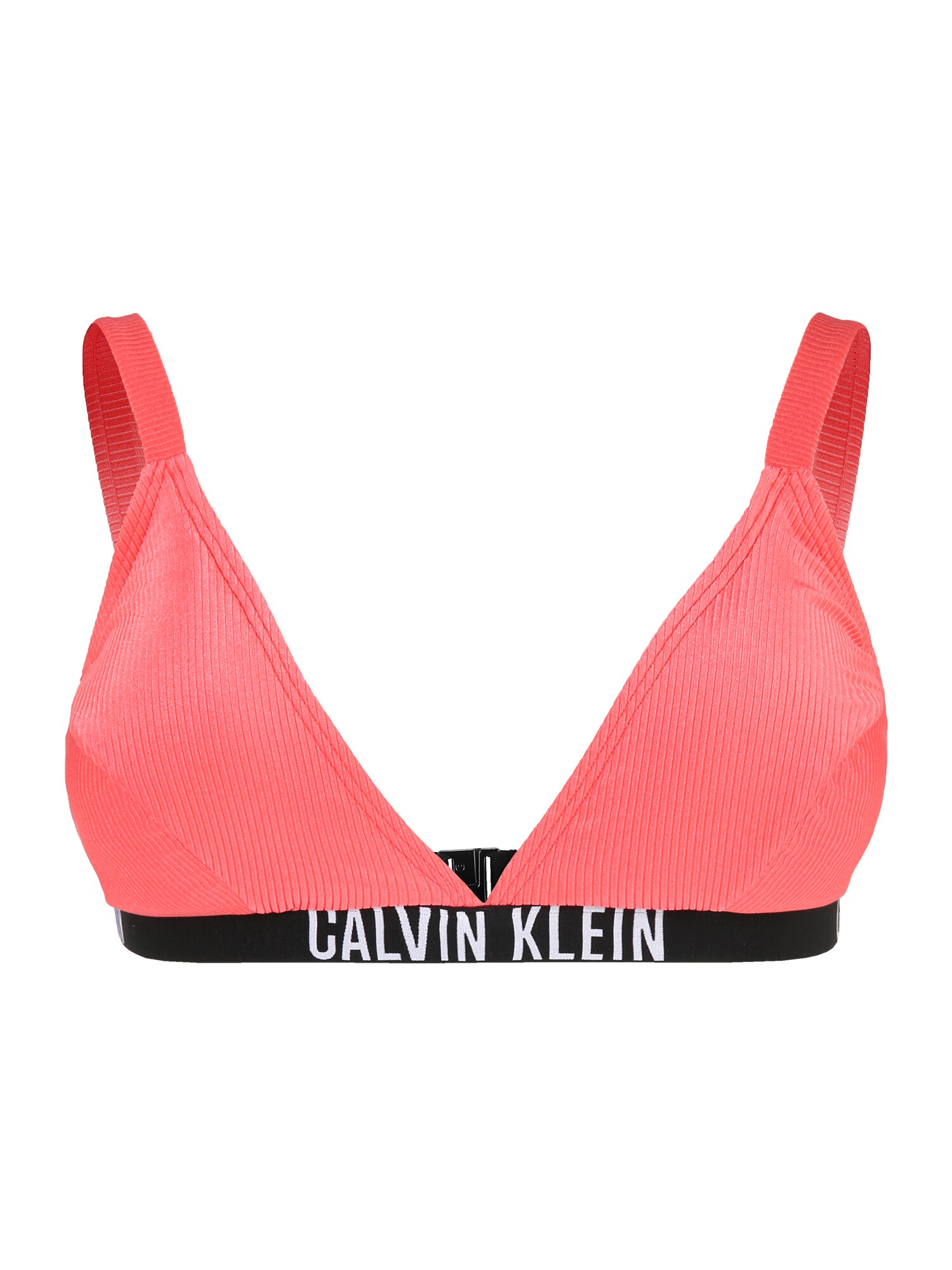 Calvin Klein Swimwear Bikini felső  korál / fekete / fehér