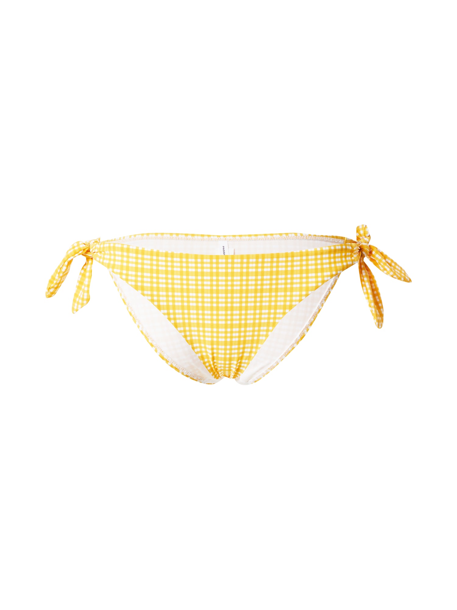 PASSIONATA Bikini nadrágok  sárga / fehér