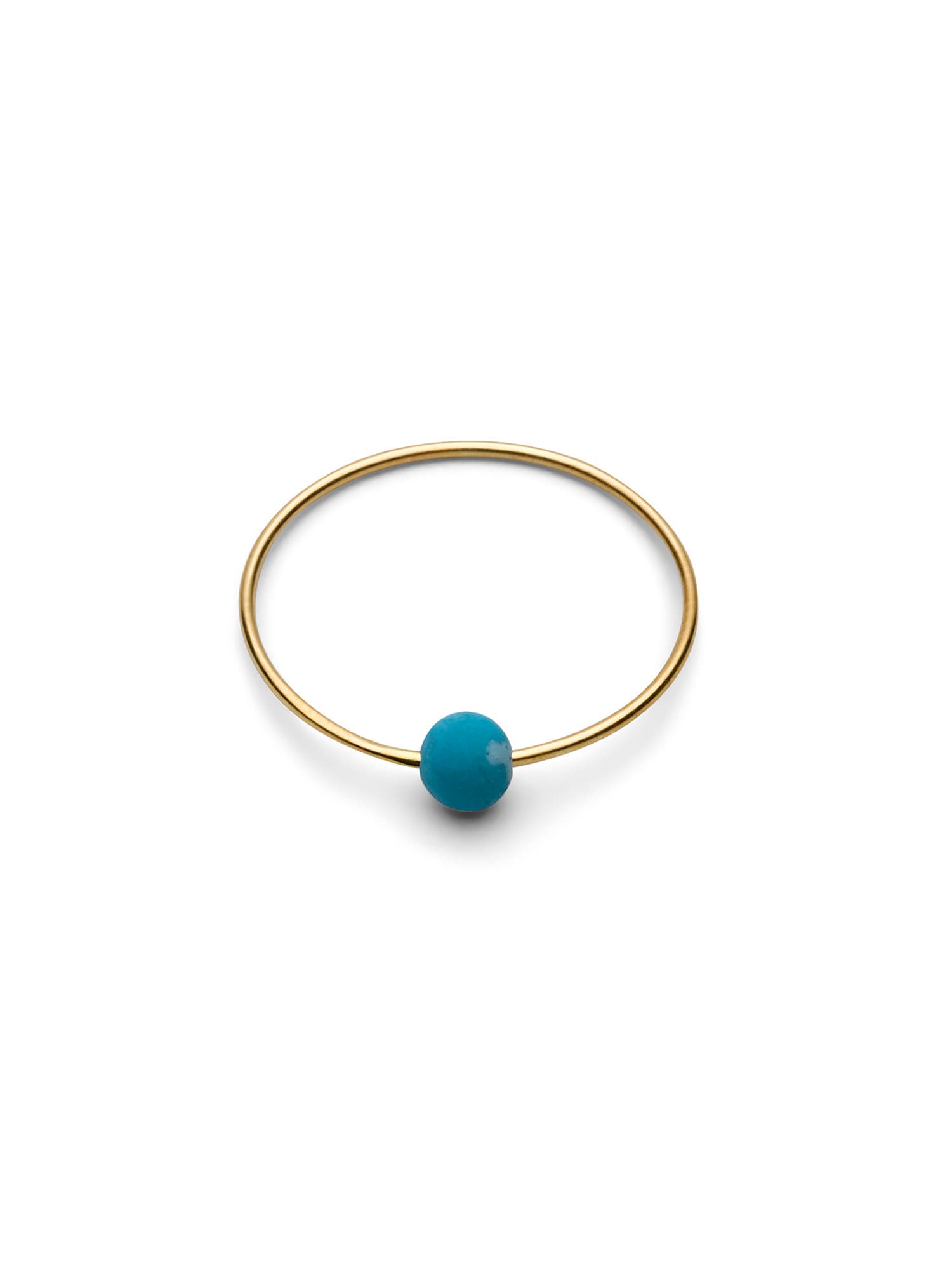 Jukserei Gyűrűk 'Birthstone December - Turquoise'  arany / kék