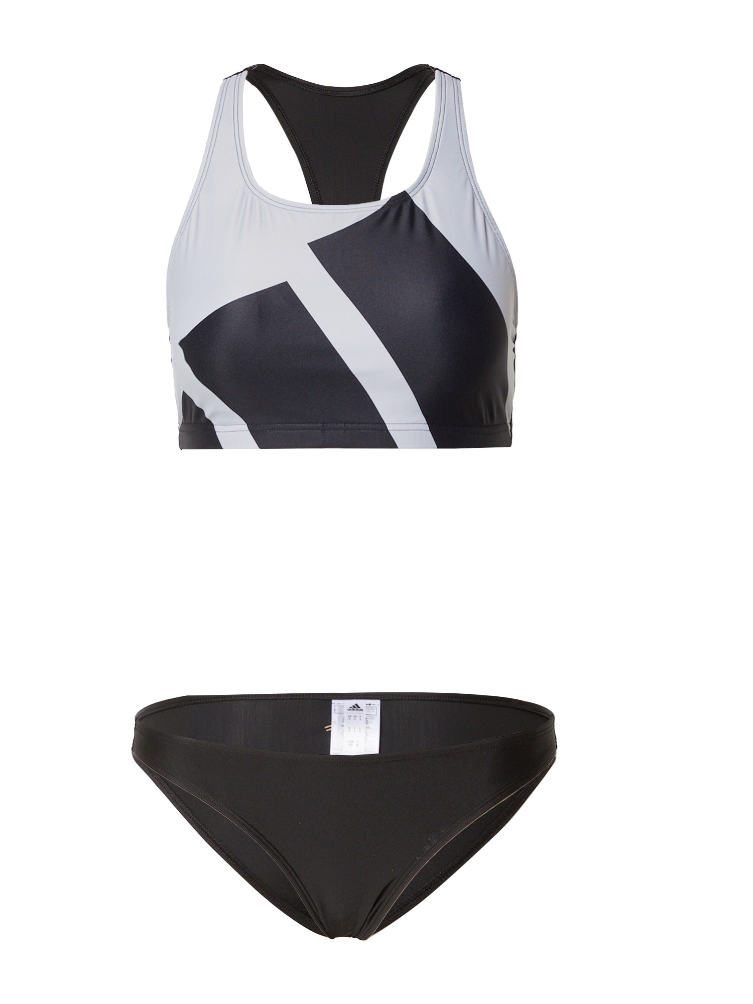 ADIDAS PERFORMANCE Sport bikini  fekete / világosszürke