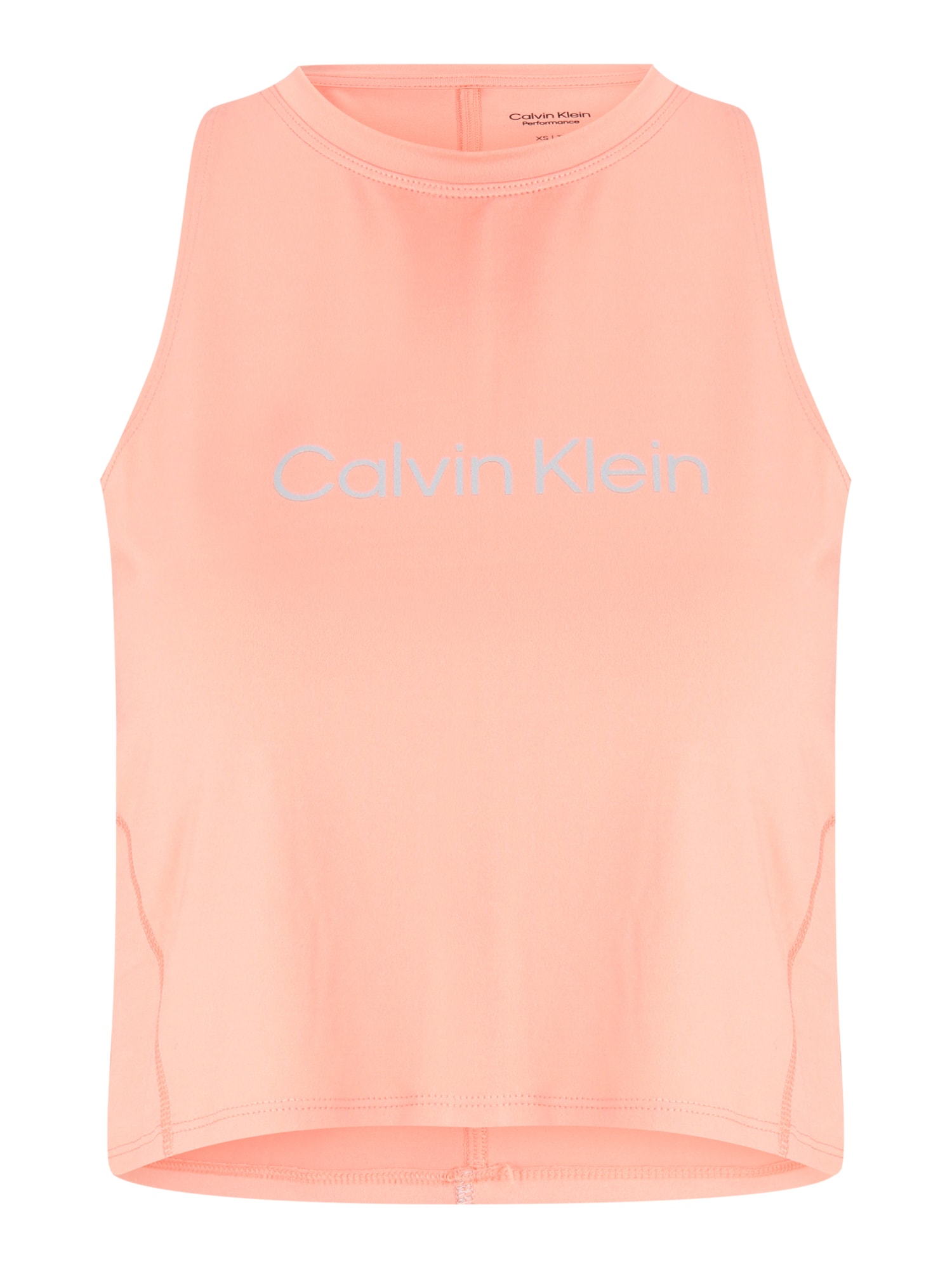 Calvin Klein Performance Sport top  őszibarack / világosszürke