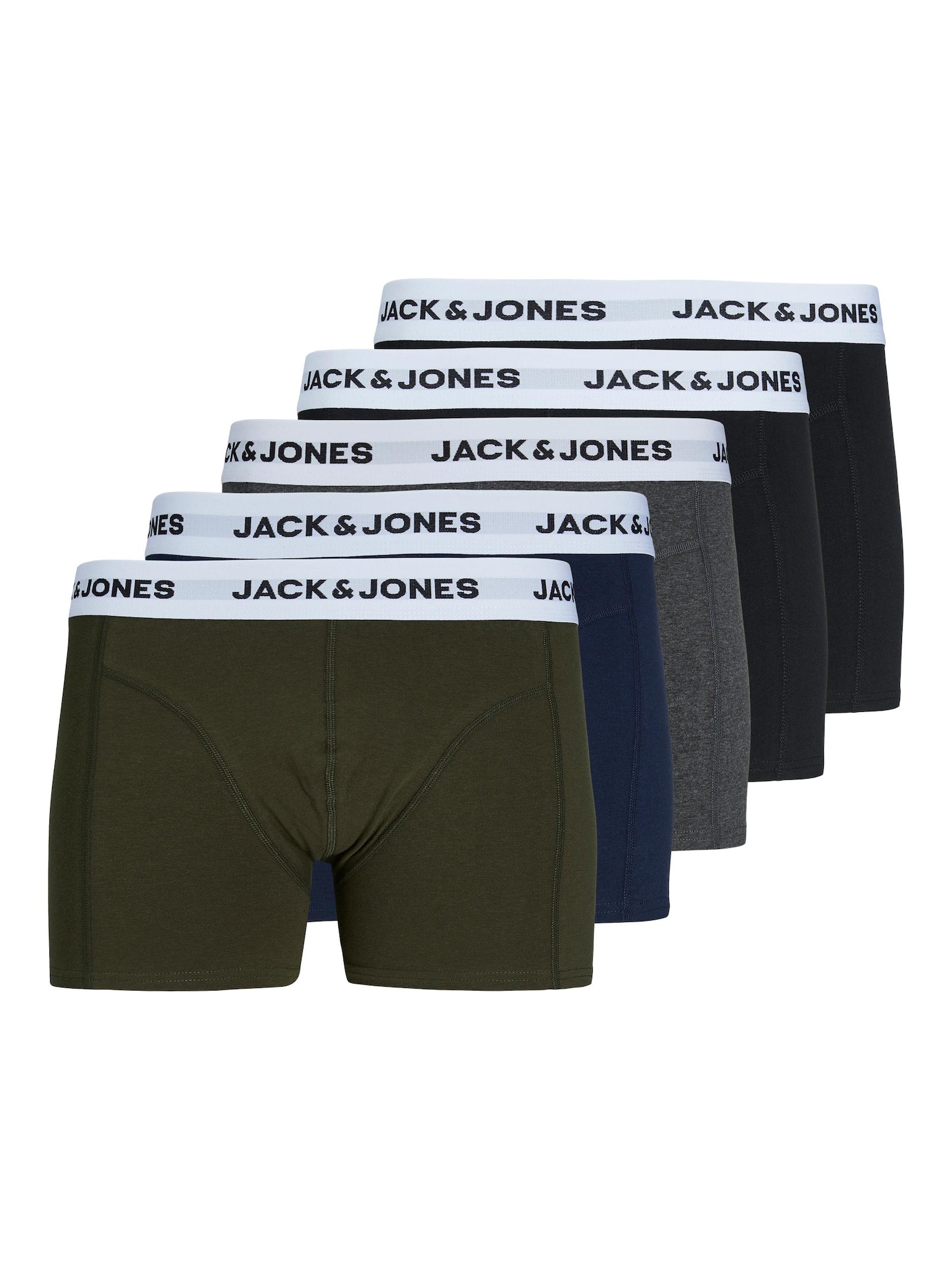 JACK & JONES Boxeralsók  sötétszürke / tengerészkék / khaki / fekete