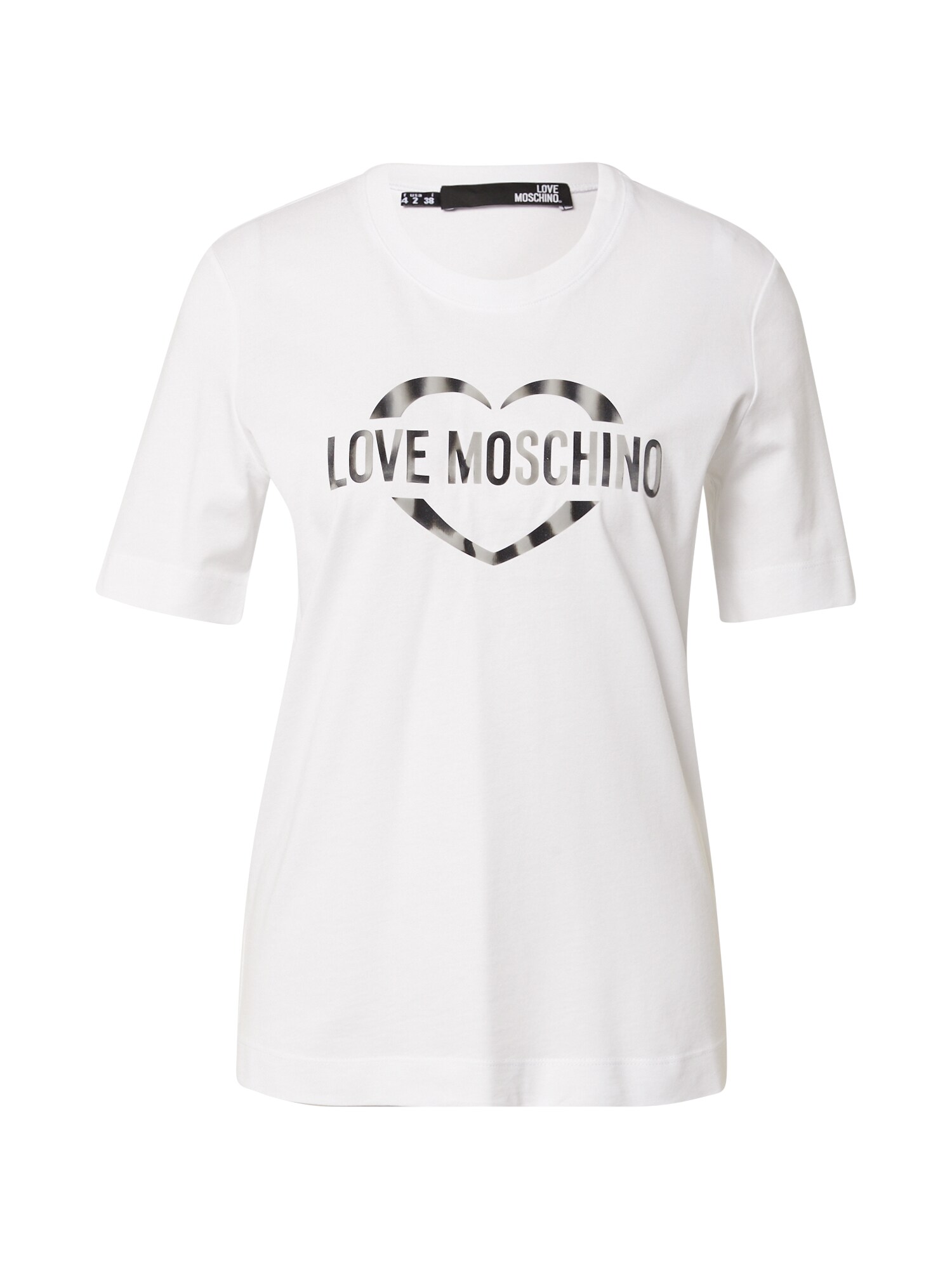 Love Moschino Póló  fehér / grafit