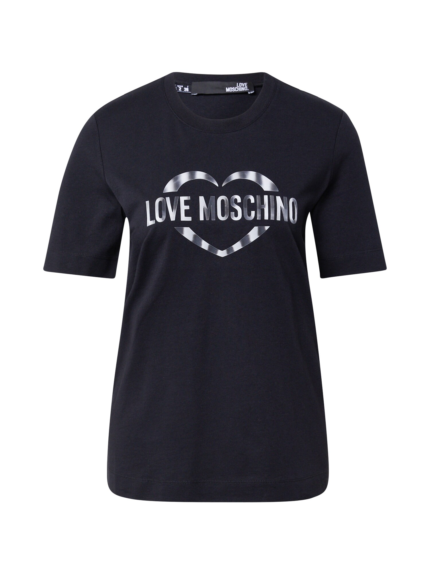 Love Moschino Póló  fekete / fehér / szürke