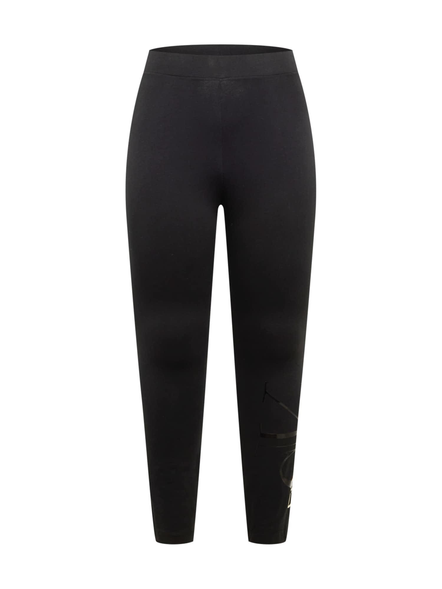 Calvin Klein Jeans Curve Leggings  fekete / bézs