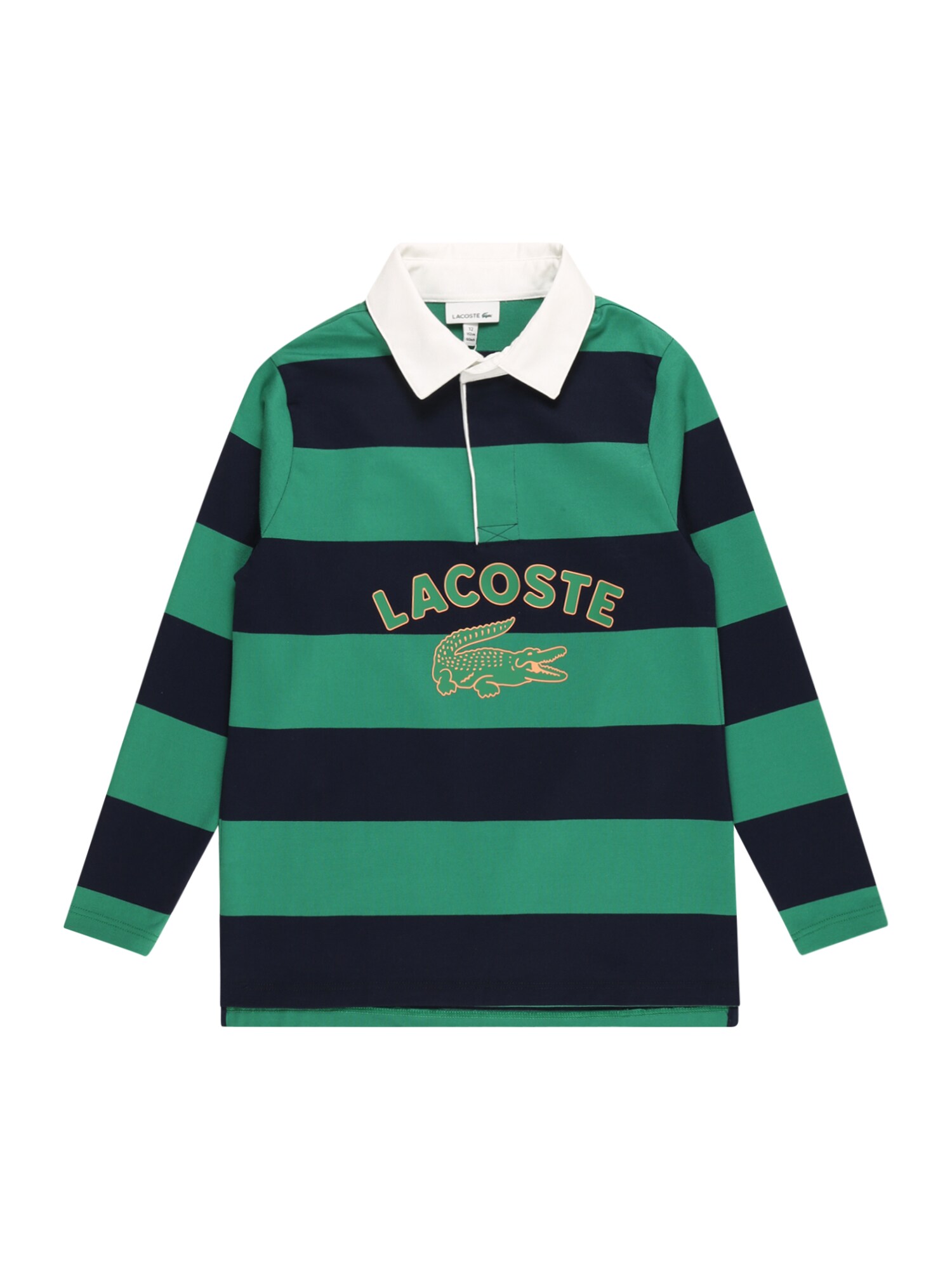 LACOSTE Póló 'RUGBY'  tengerészkék / zöld / világoszöld / fehér