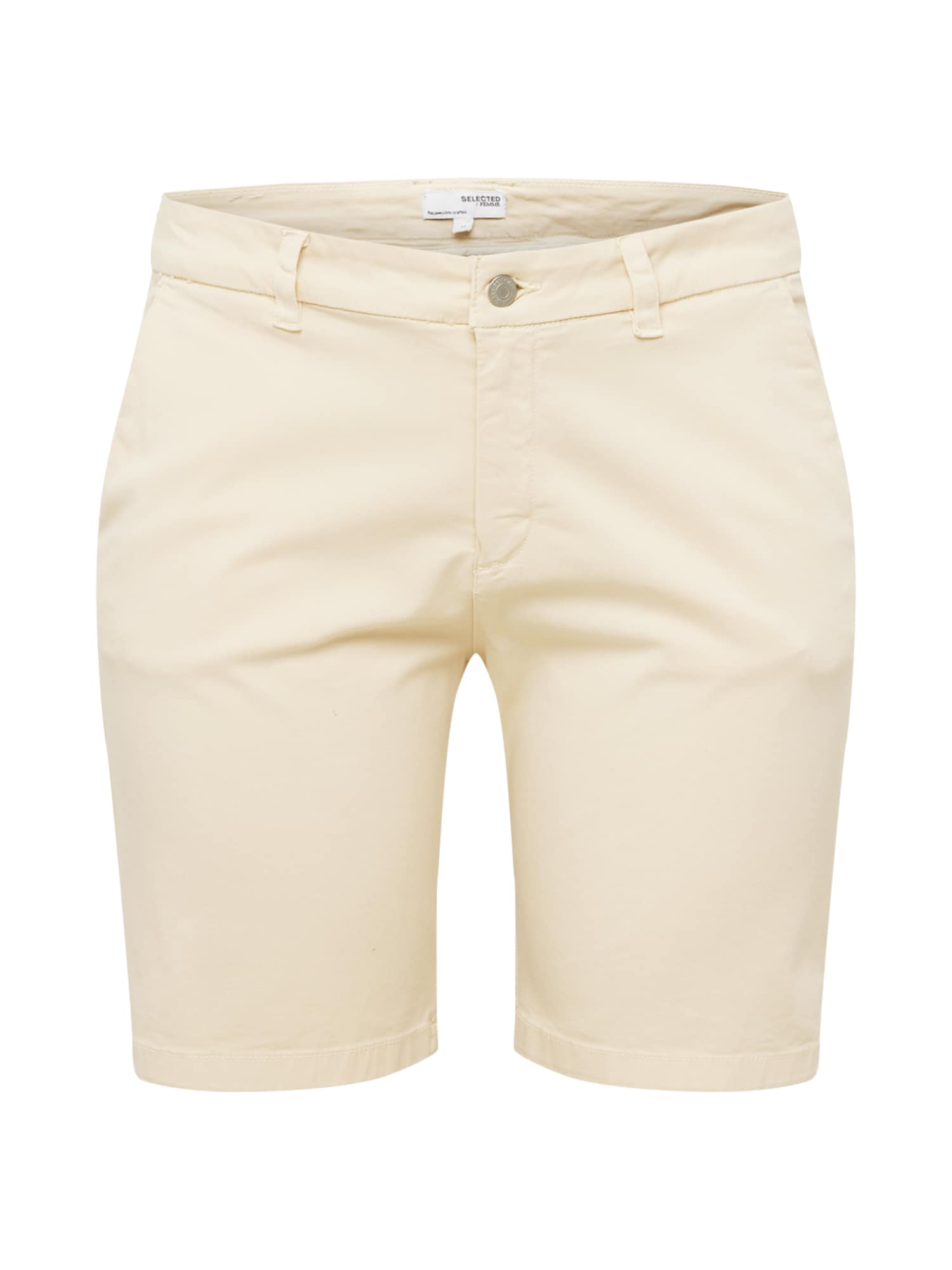Selected Femme Curve Chino nadrág 'MILEY'  bézs
