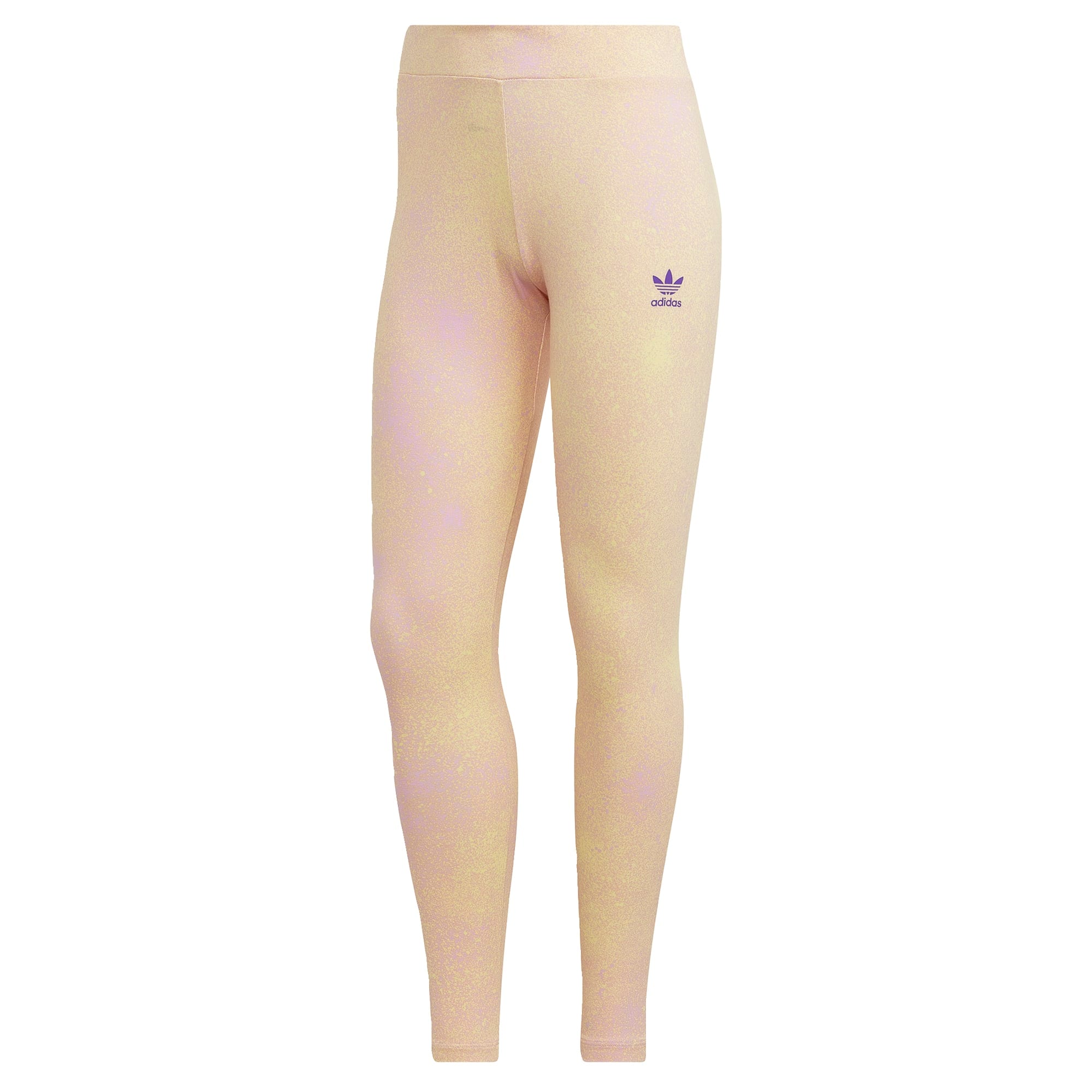 ADIDAS ORIGINALS Leggings  lila / sárga