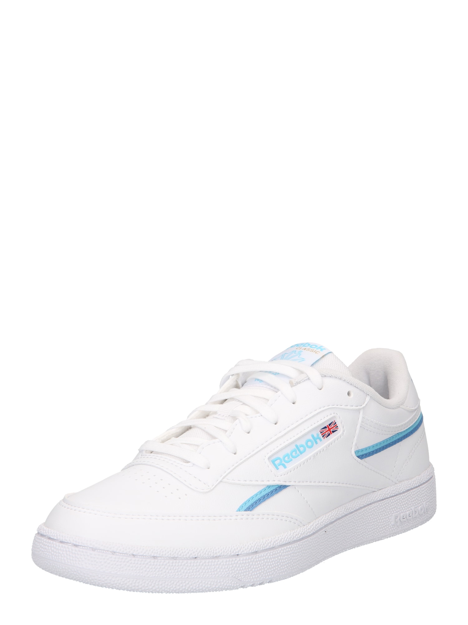 Reebok Classics Rövid szárú edzőcipők  fehér / türkiz / kék