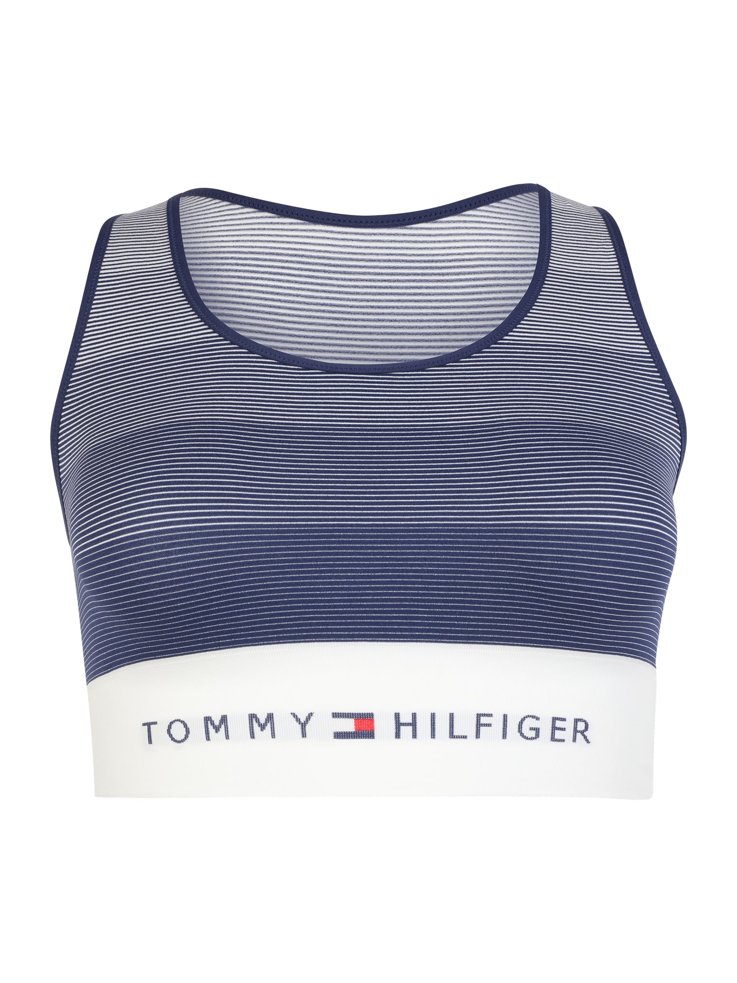 Tommy Hilfiger Underwear Plus Melltartó  fehér / piros / indigó