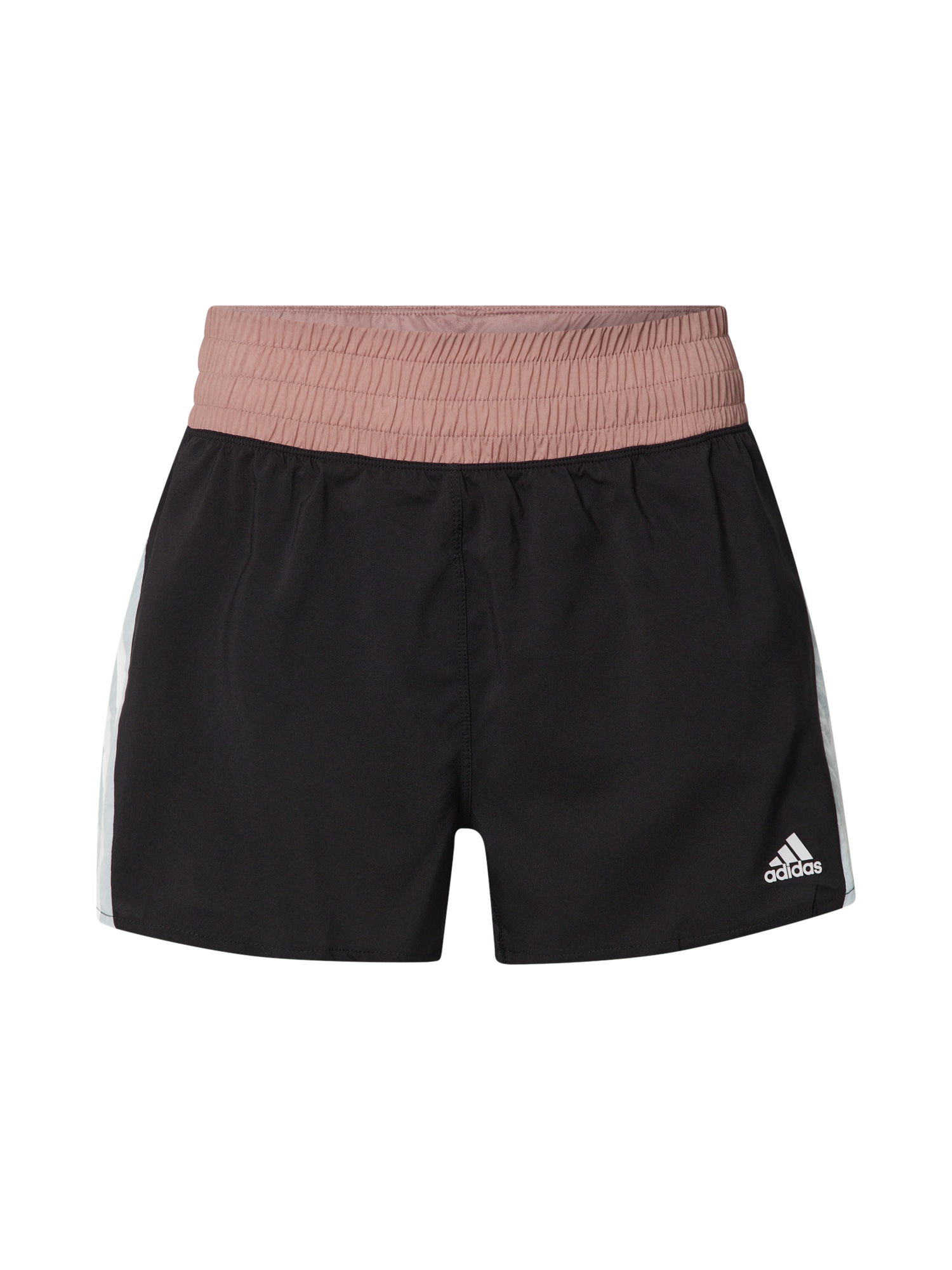 ADIDAS PERFORMANCE Sportnadrágok  fekete / fehér / pasztellpiros / világosszürke