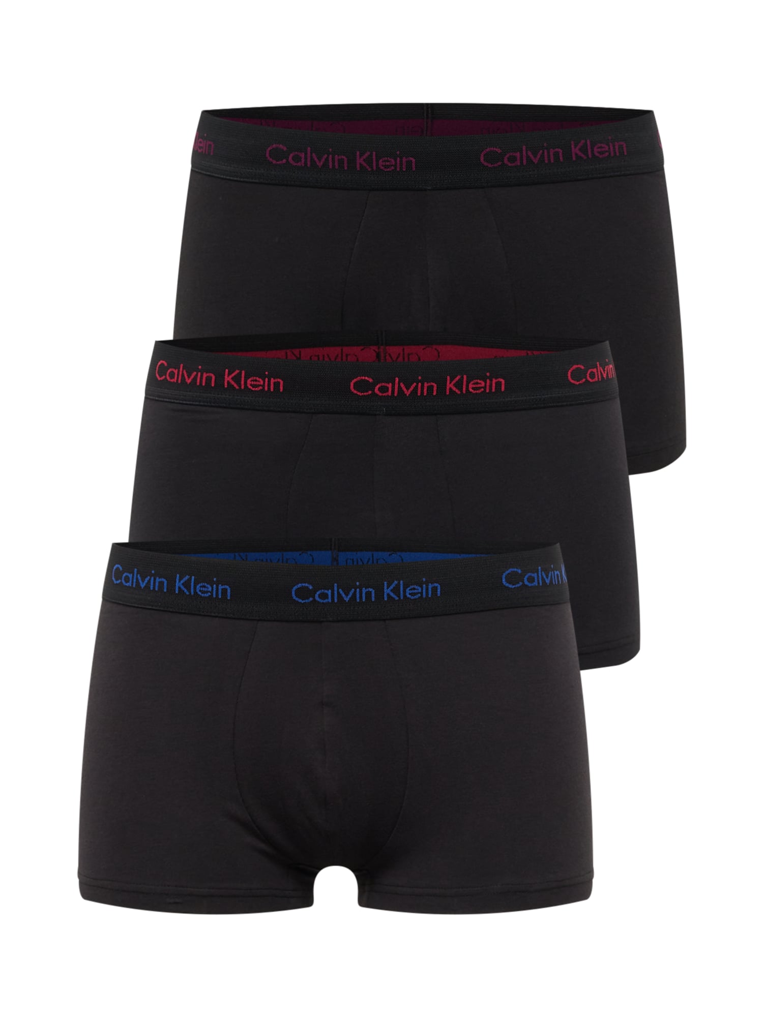 Calvin Klein Underwear Boxeralsók  fekete / kék / lila / rózsaszín