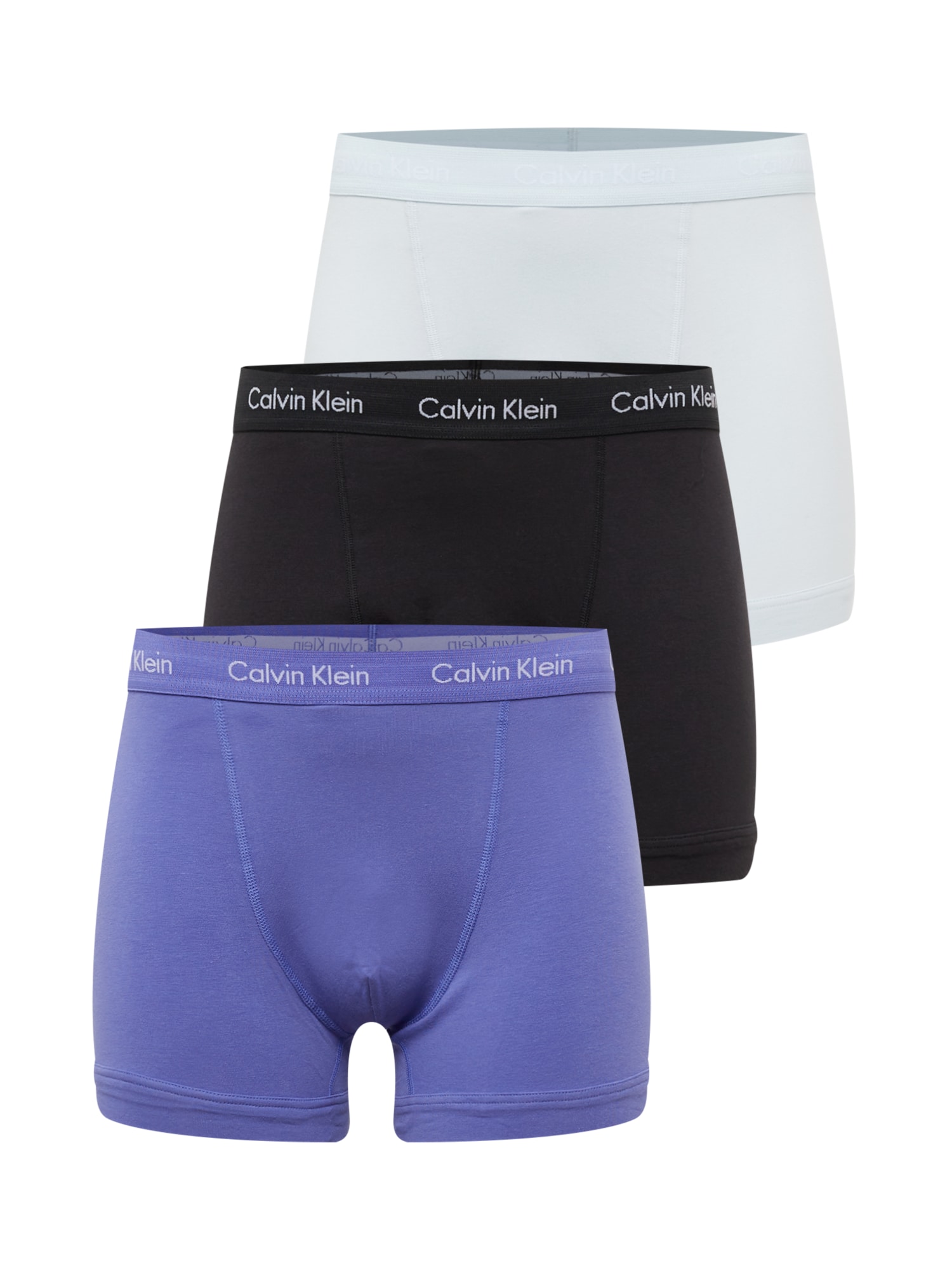 Calvin Klein Underwear Boxeralsók  sötétlila / fekete / azúr / fehér