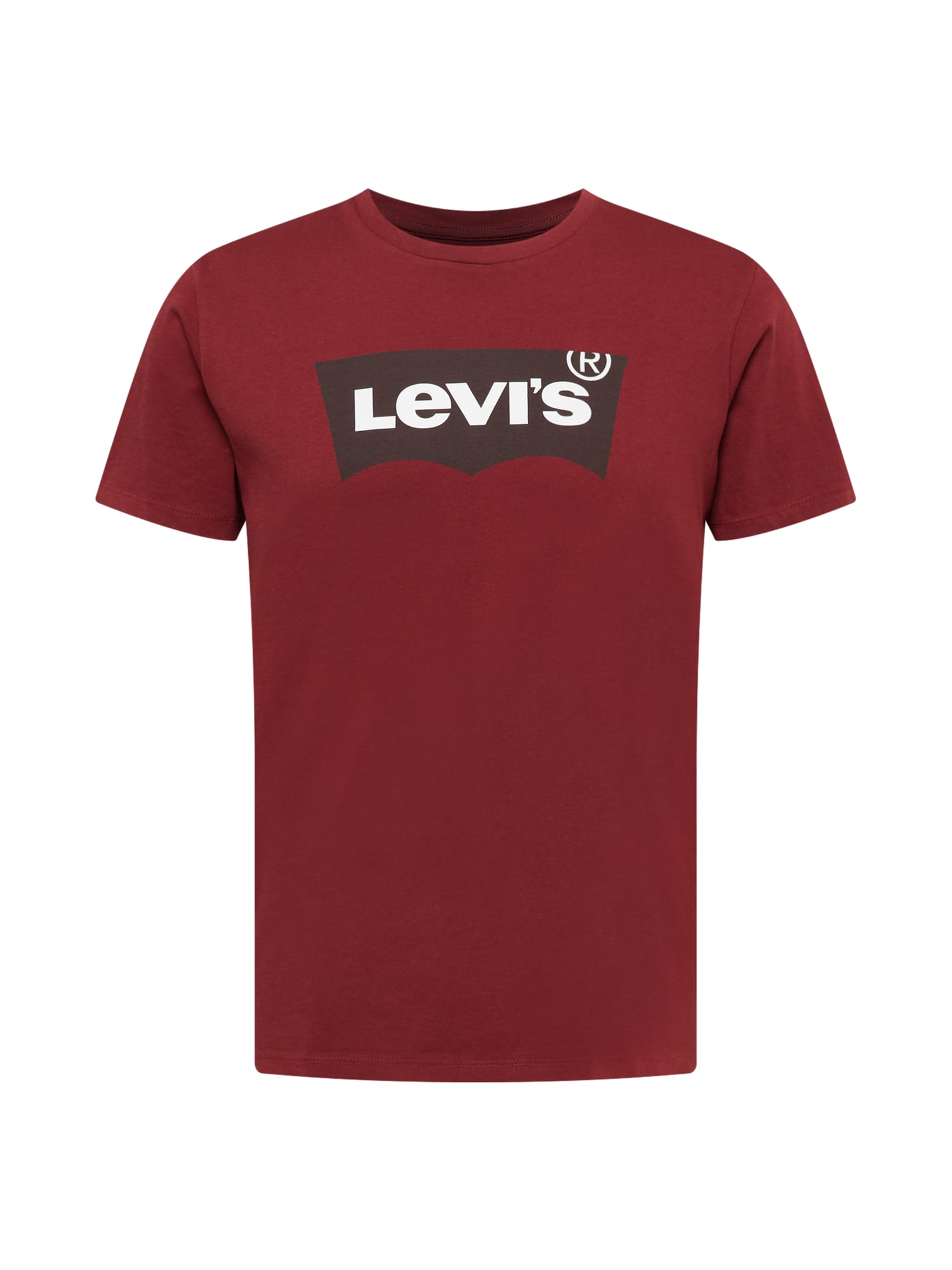 LEVI'S Póló  piros / barna / fehér