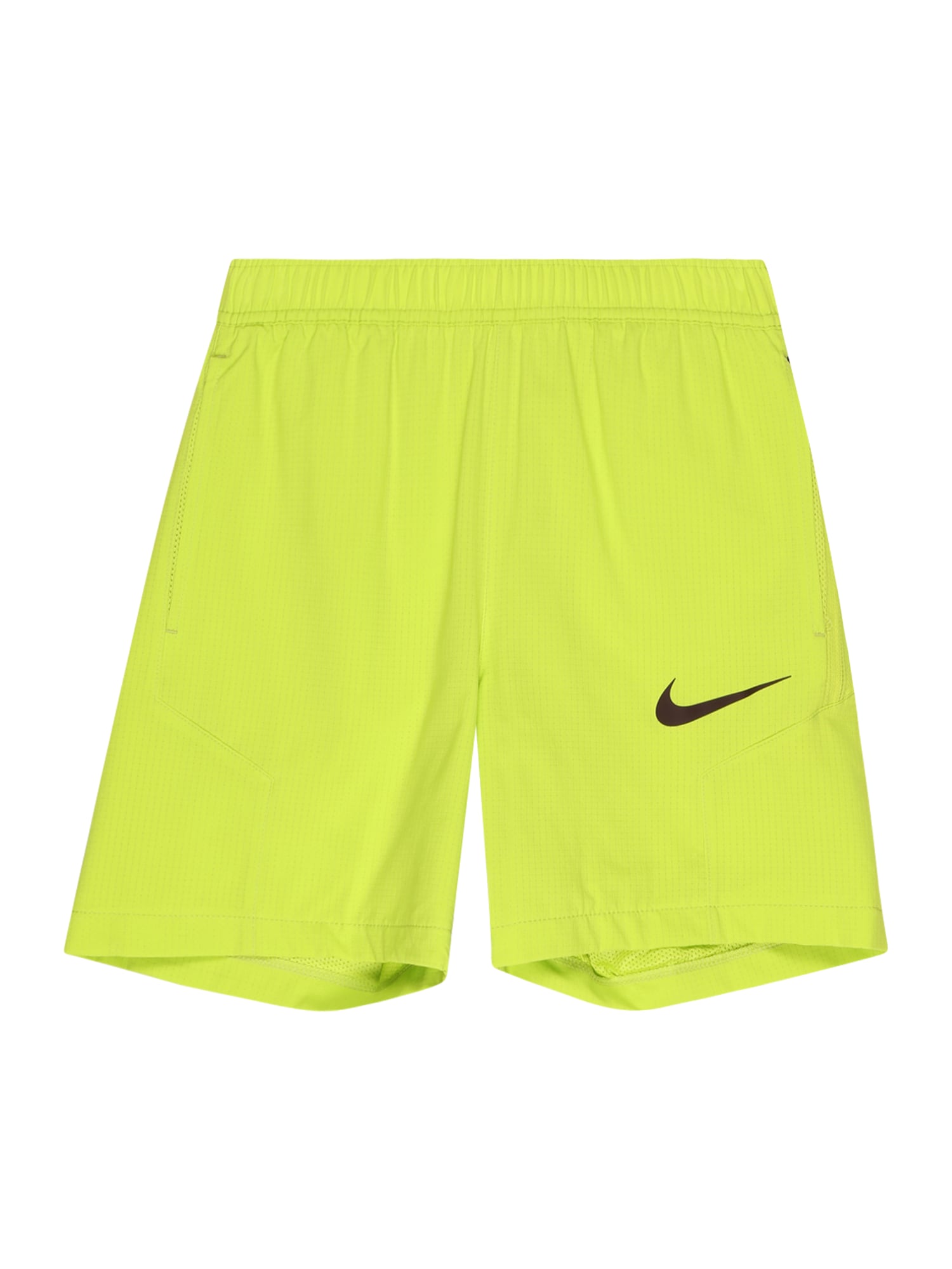 NIKE Sportnadrágok  fekete / limone