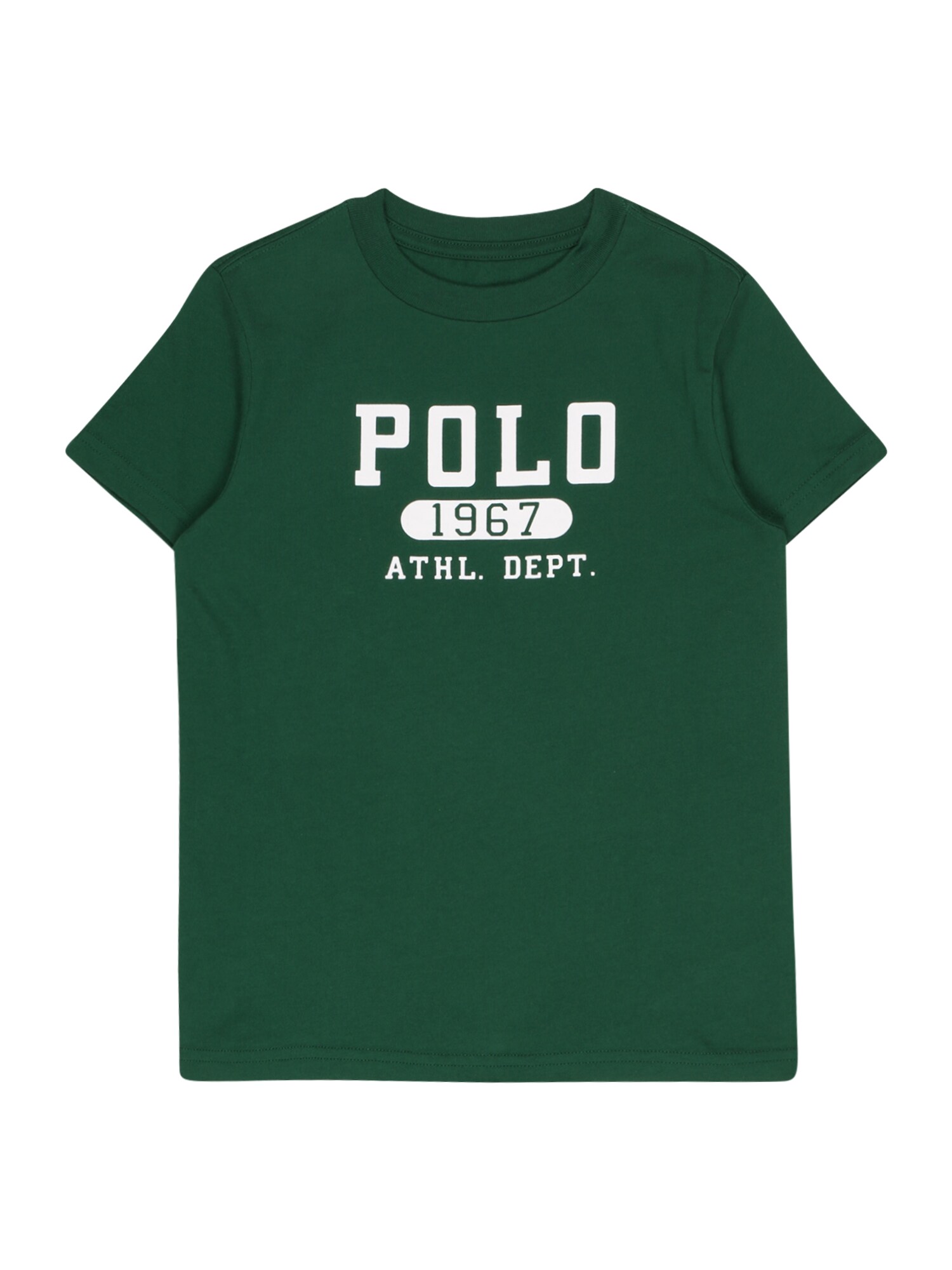 Polo Ralph Lauren Póló  sötétzöld / fehér