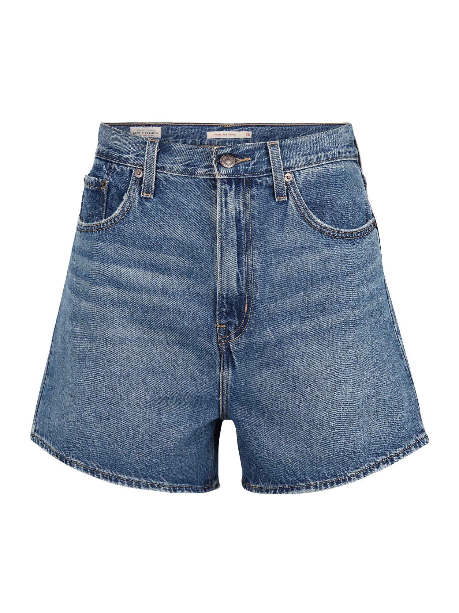 LEVI'S Farmer 'HIGH LOOSE SHORT'  kék farmer