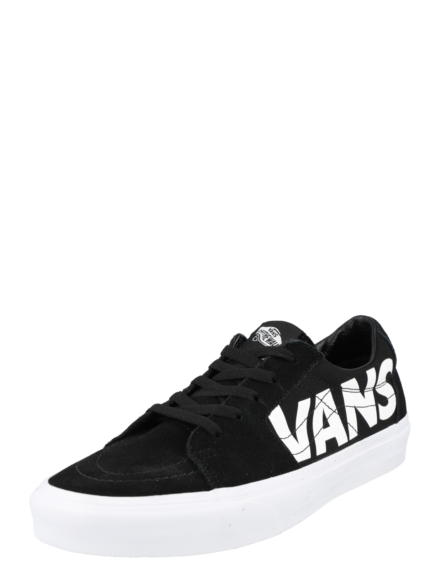 VANS Rövid szárú edzőcipők  fekete / fehér