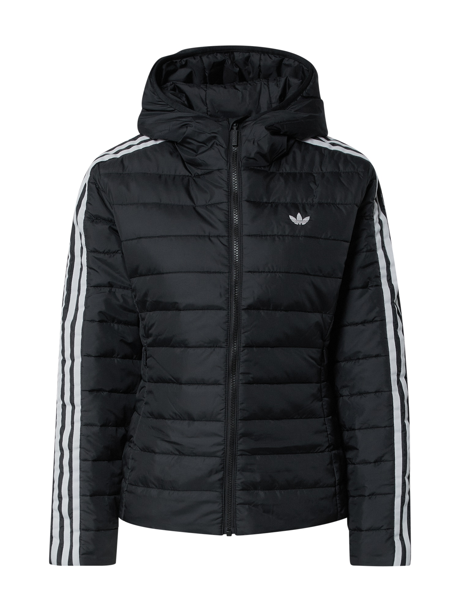 ADIDAS ORIGINALS Átmeneti dzseki  fekete / fehér