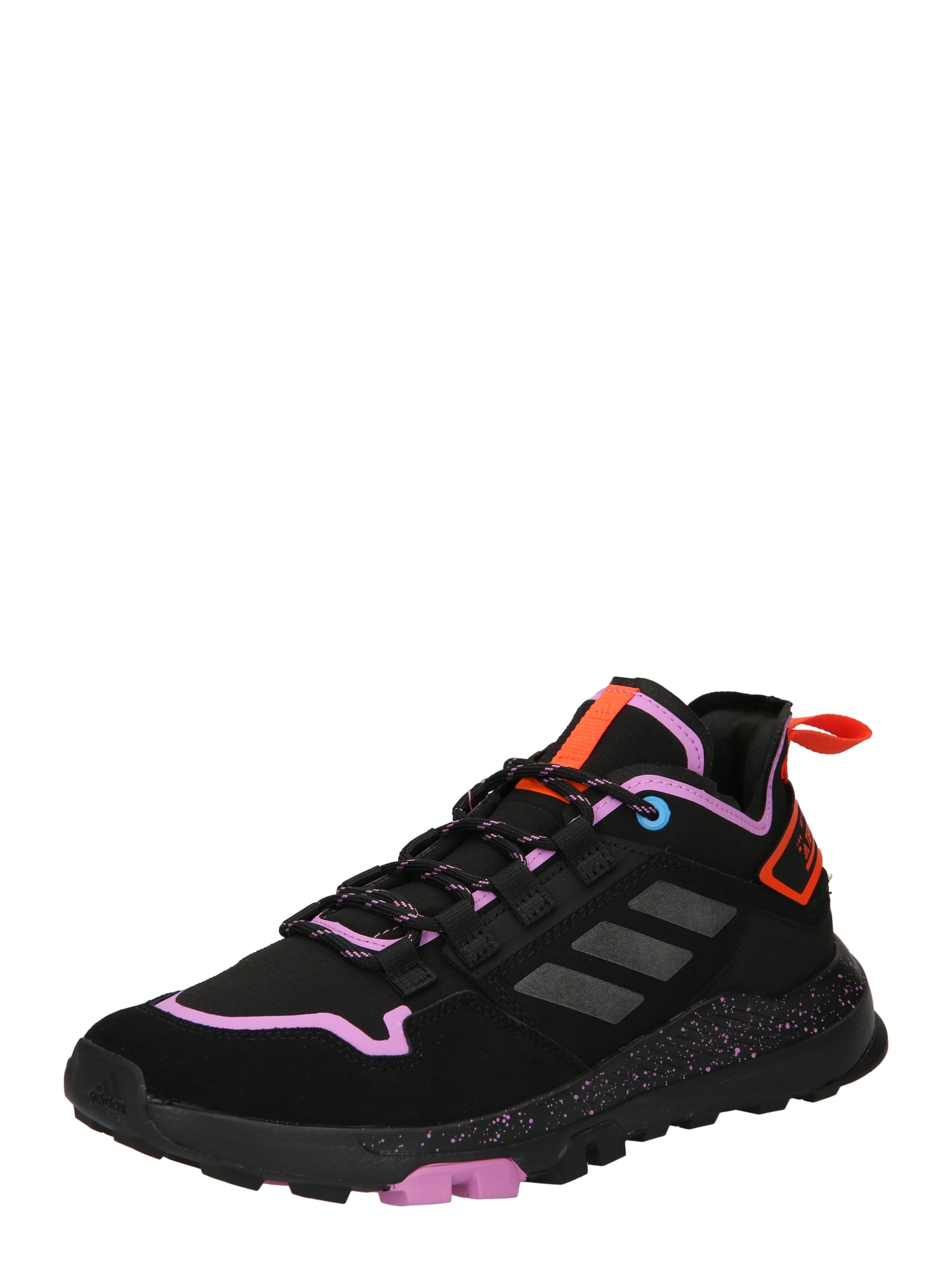 ADIDAS PERFORMANCE Félcipő 'Hikster'  fekete / lila / neon-rózsaszín / kék