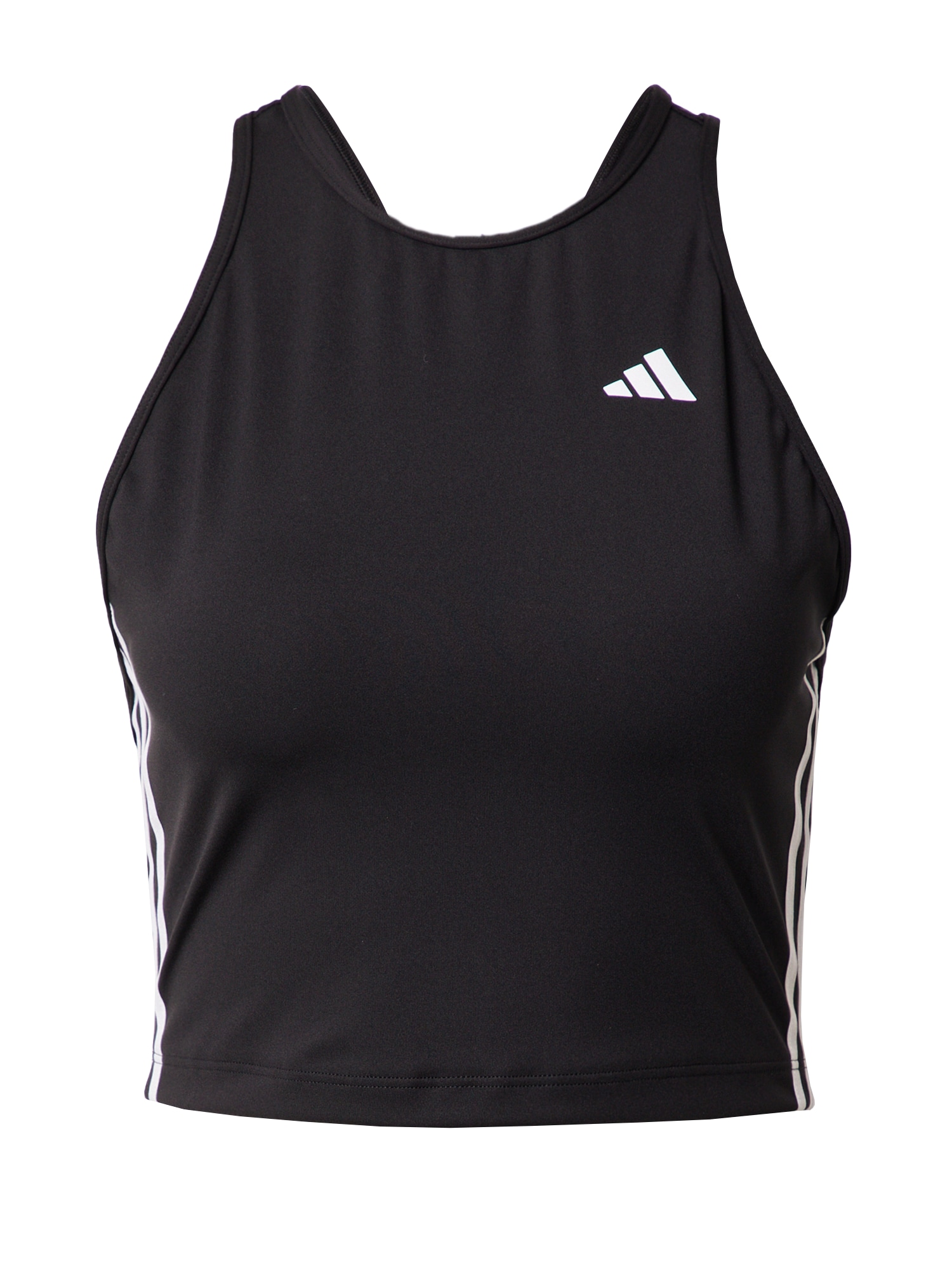 ADIDAS PERFORMANCE Sport top  fekete / fehér