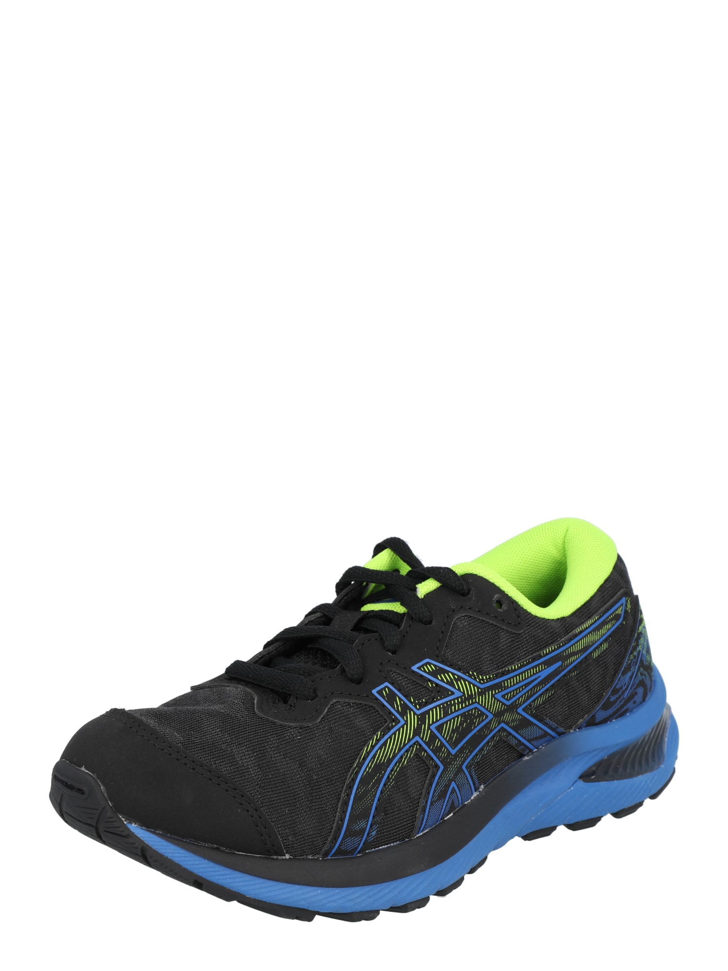 ASICS Sportcipő 'GEL CUMULUS 23 GS'  fekete / zöld / kék