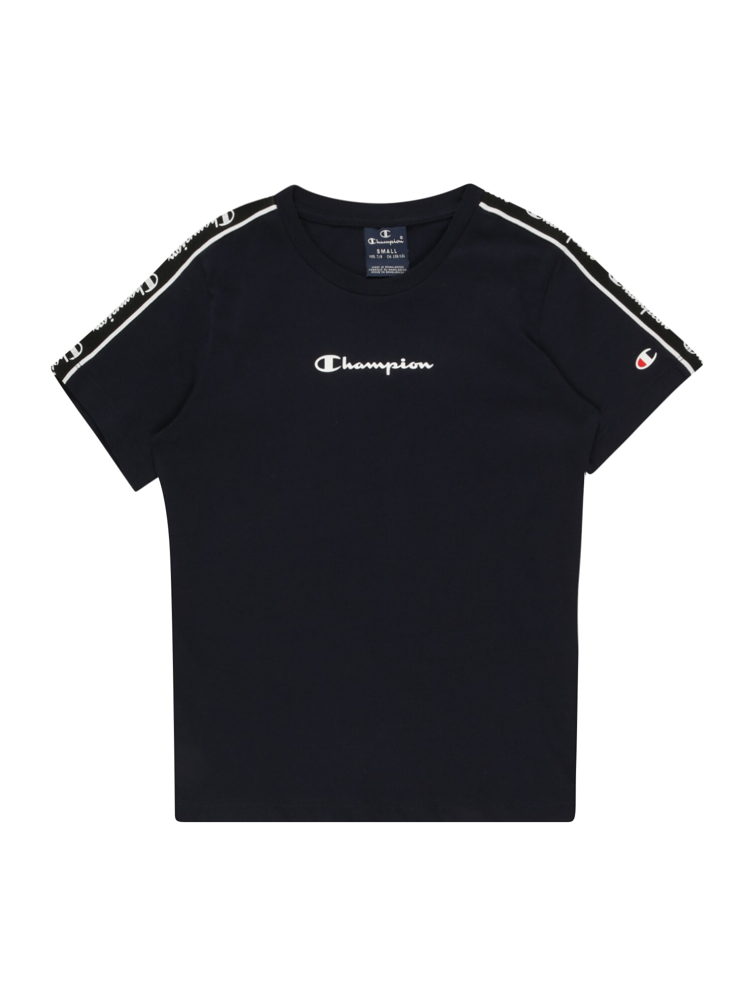 Champion Authentic Athletic Apparel Póló  fekete / fehér / piros