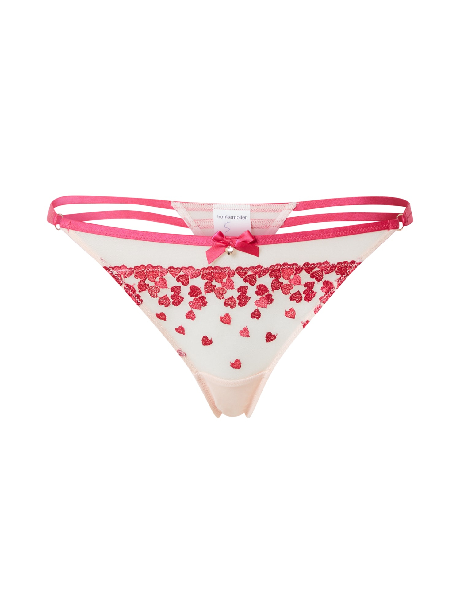 Hunkemöller String bugyik 'Amora'  magenta / krém