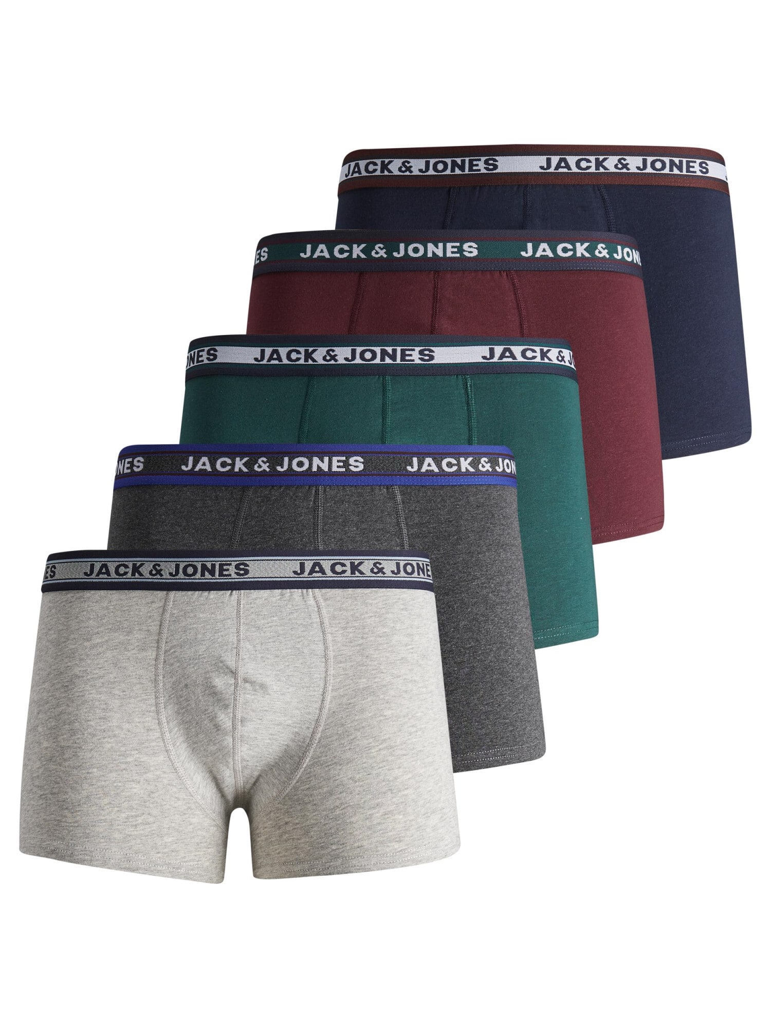 JACK & JONES Boxeralsók 'Black Friday'  piros mix / szürke melír / zöld melír / kék melír