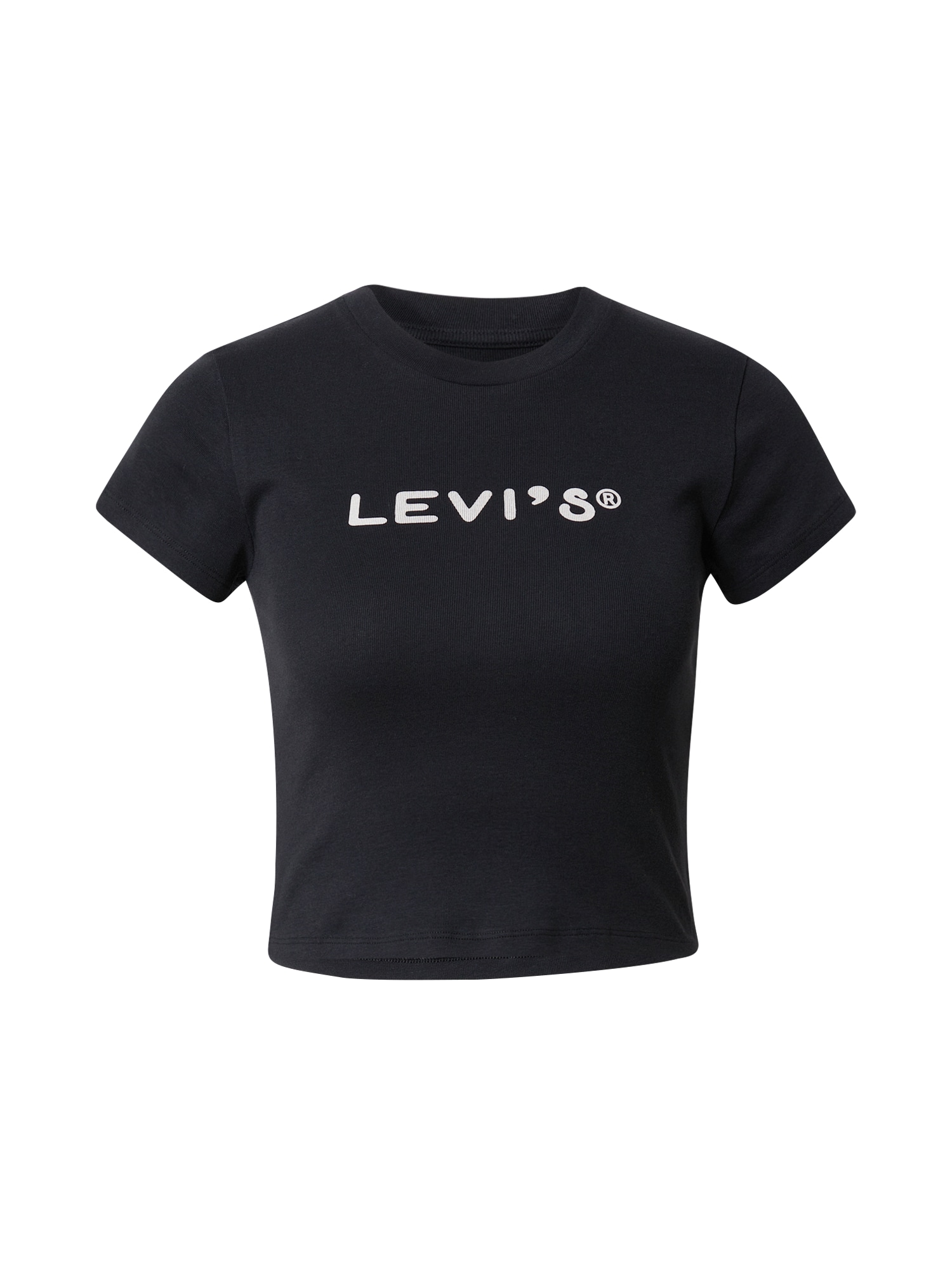 LEVI'S Póló  fekete / fehér