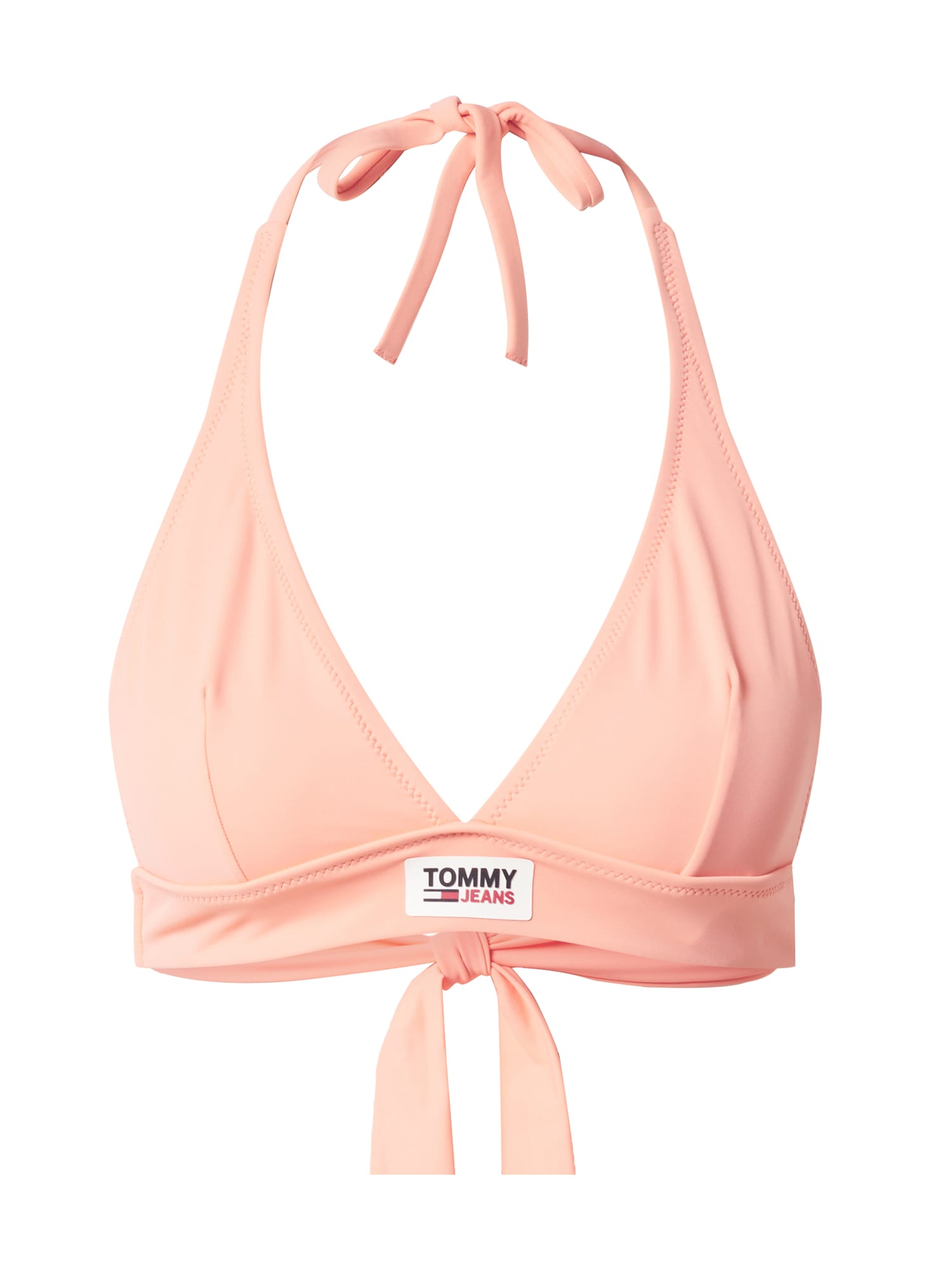 Tommy Hilfiger Underwear Bikini felső 'HALTER'  korál / fehér / tengerészkék