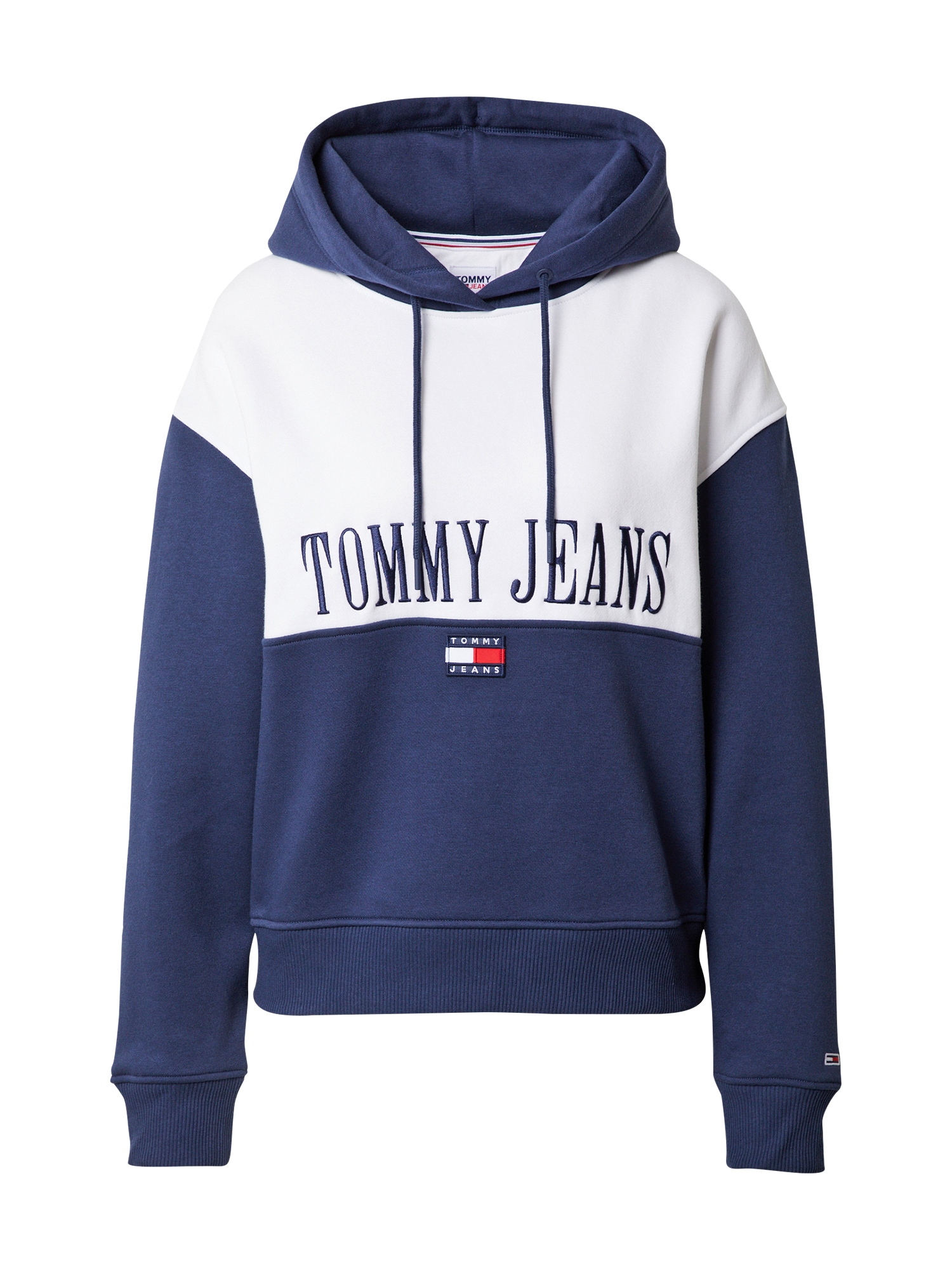 Tommy Jeans Tréning póló  tengerészkék / fehér / piros