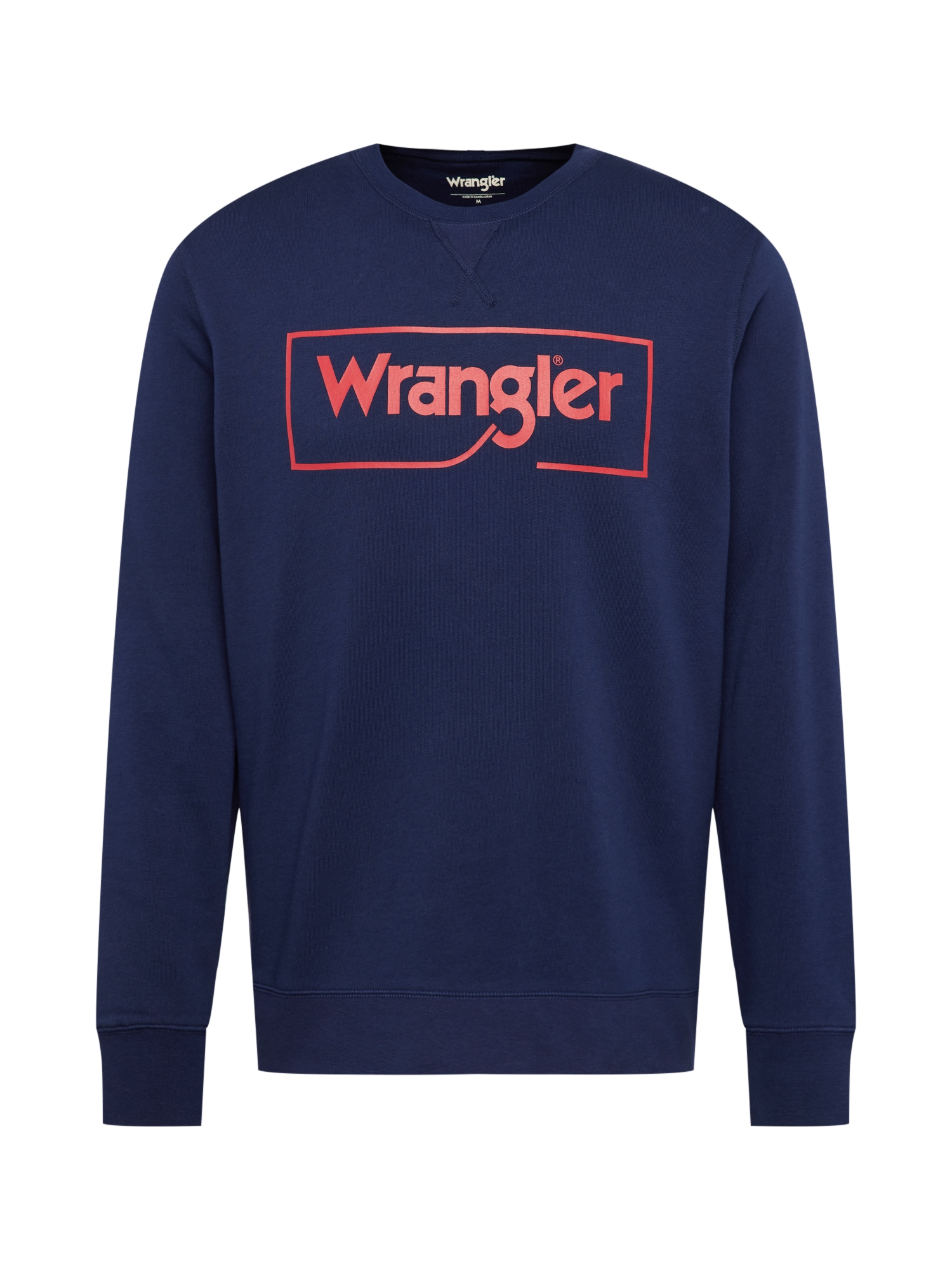 WRANGLER Tréning póló  tengerészkék / piros